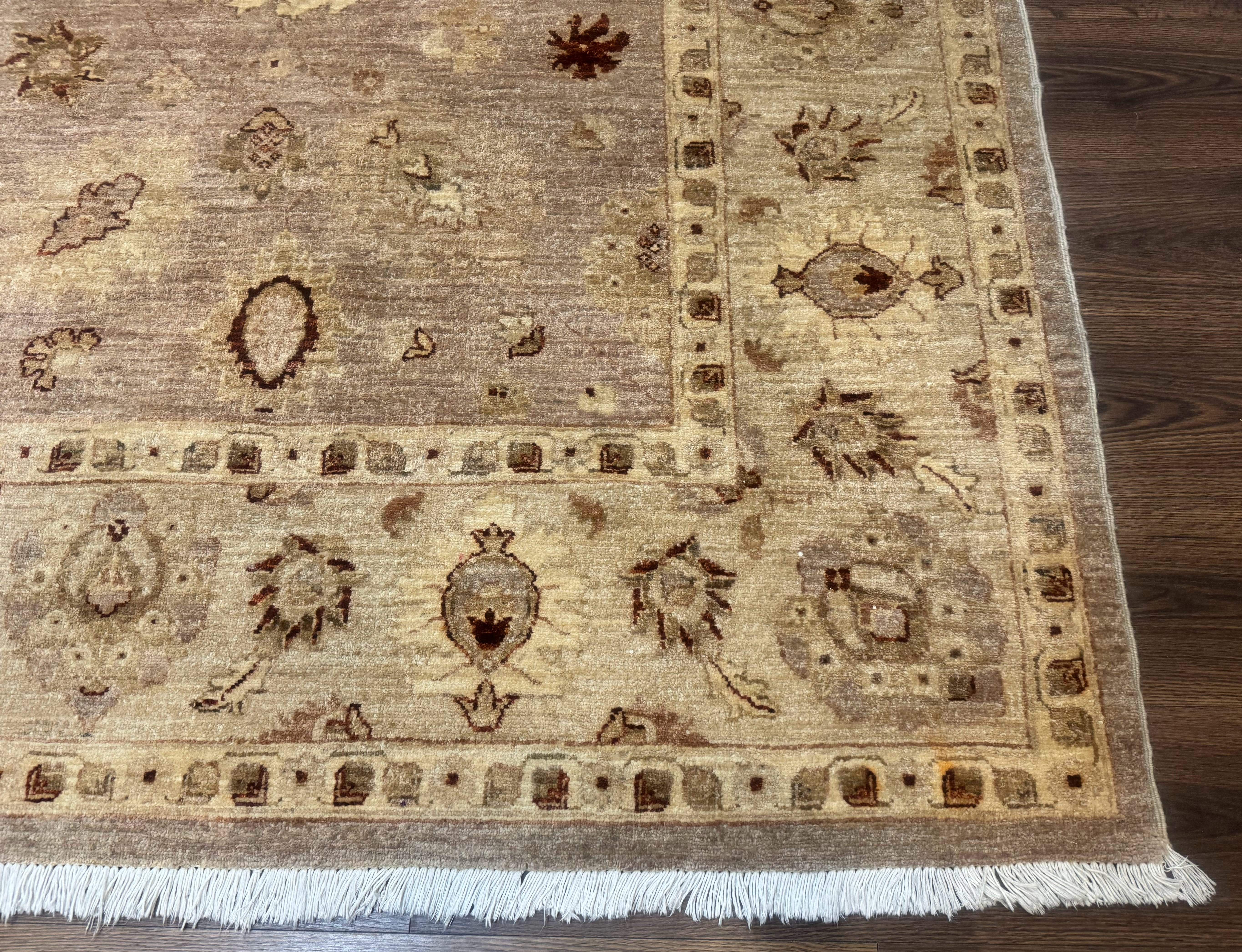 Pakistani Peshawar Rug 8x11, Indo Persian Mahal Carpet, Traditional Wool Oriental Rug - Jewel Rugs