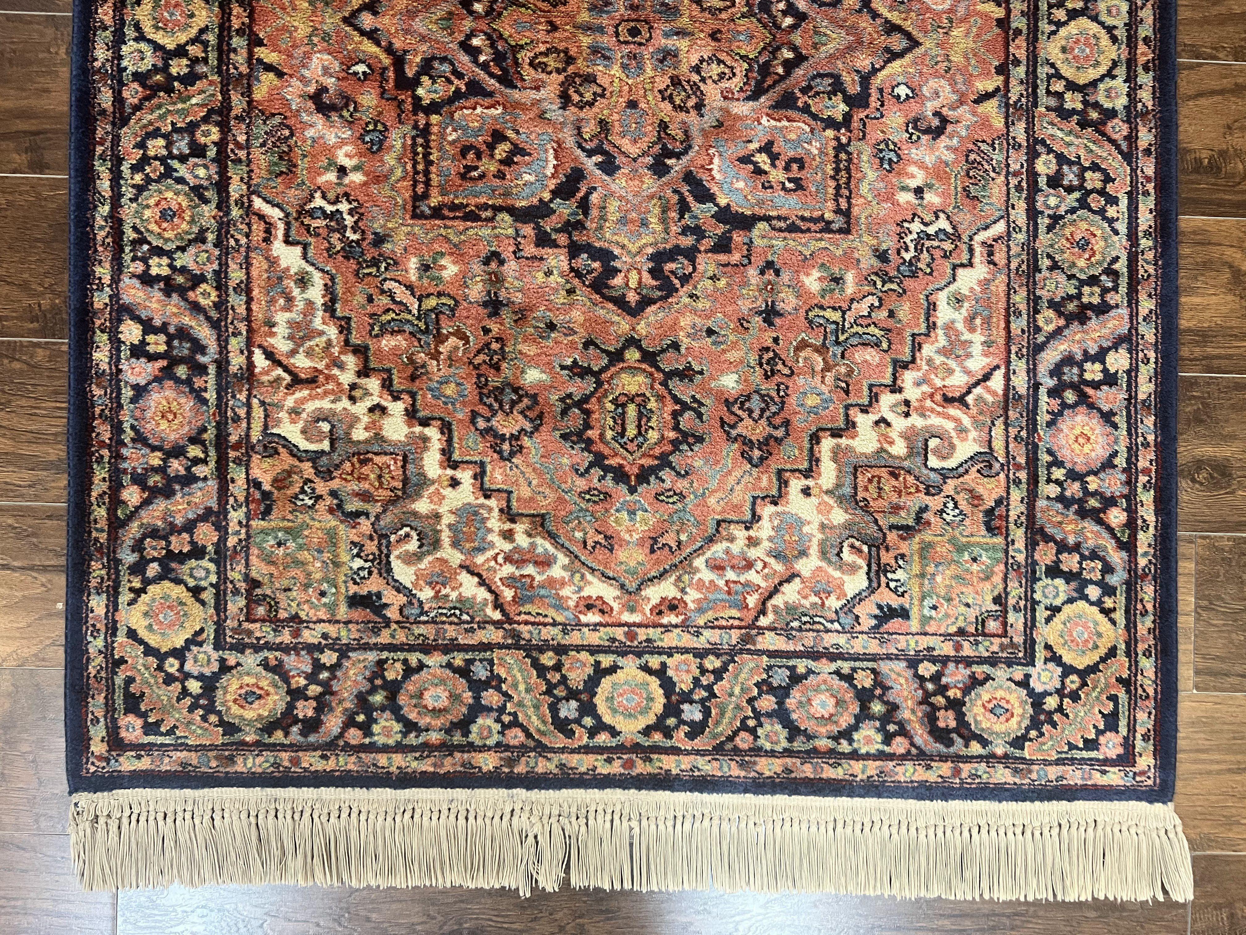 Karastan Rug 4x6, Karastan Heriz #726, Wool Pile Karastan Area Rug, Rare Hard to Find, Original 700 Series Vintage Discontinued Rug - Jewel Rugs