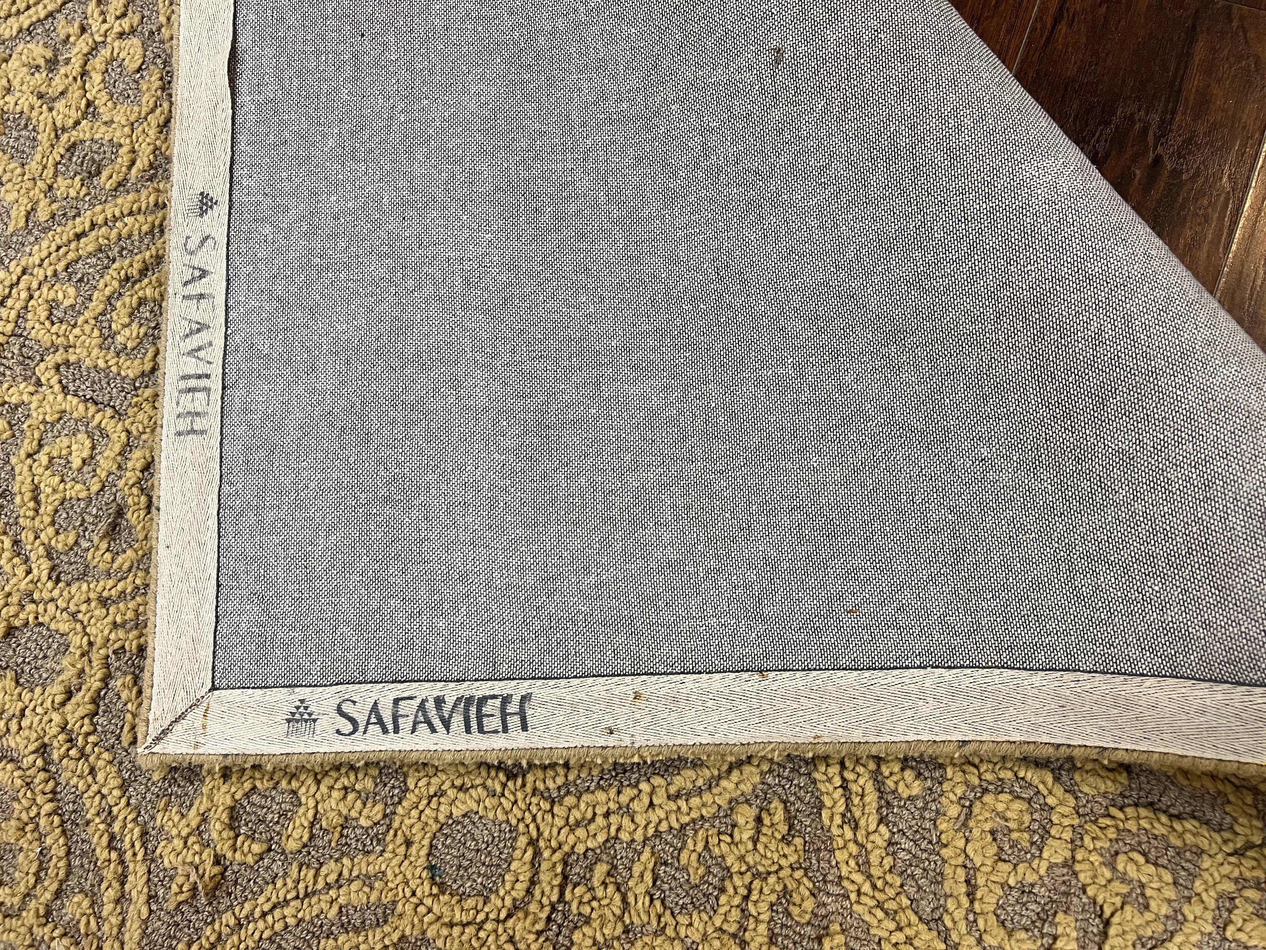 Safavieh Rug 8x10, Cambridge Rug, Wool Hand Tufted Carpet, Modern Room Sized Wool Pile Area Rug - Jewel Rugs