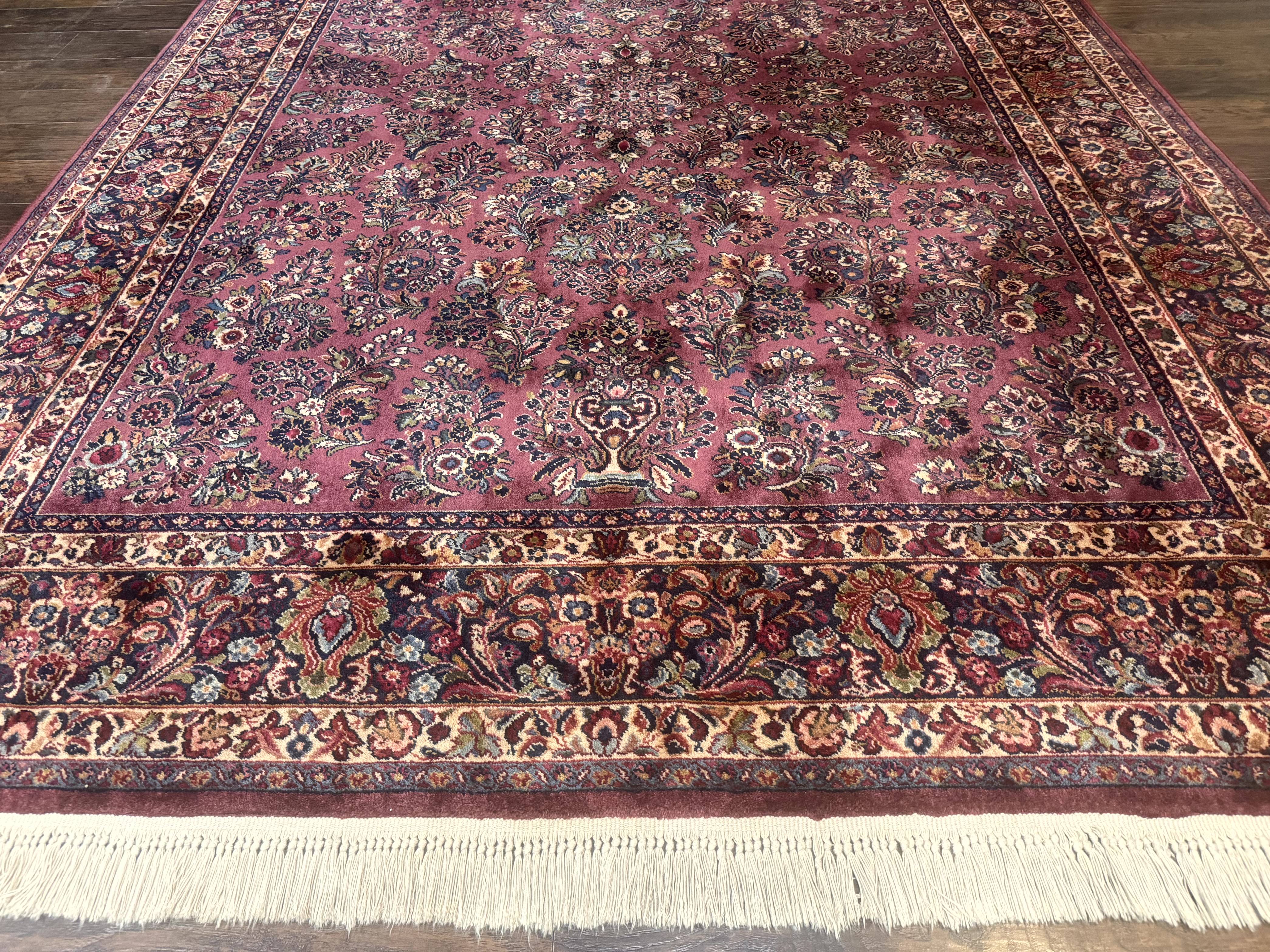 Karastan Rug 8.8 x 12 Sarouk #785, Original 700 Series, Wool Pile Karastan Carpet, Discontinued - Jewel Rugs