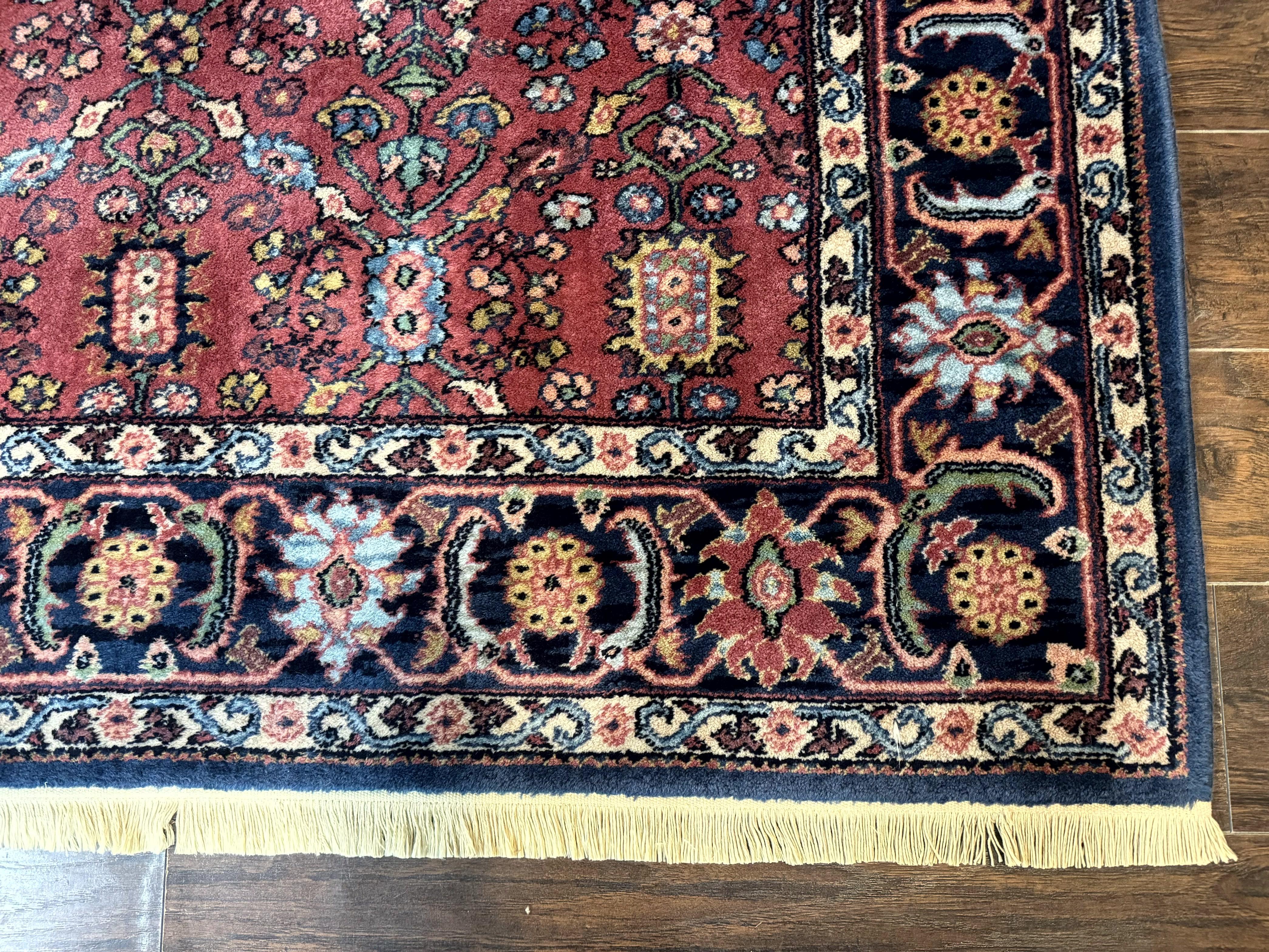 Karastan Rug 5.9 x 9 Serapi #729, Wool Karastan Carpet, Original 700 Series, Red, Discontinued, 6x9 Vintage Karastan Area Rug, Rare - Jewel Rugs