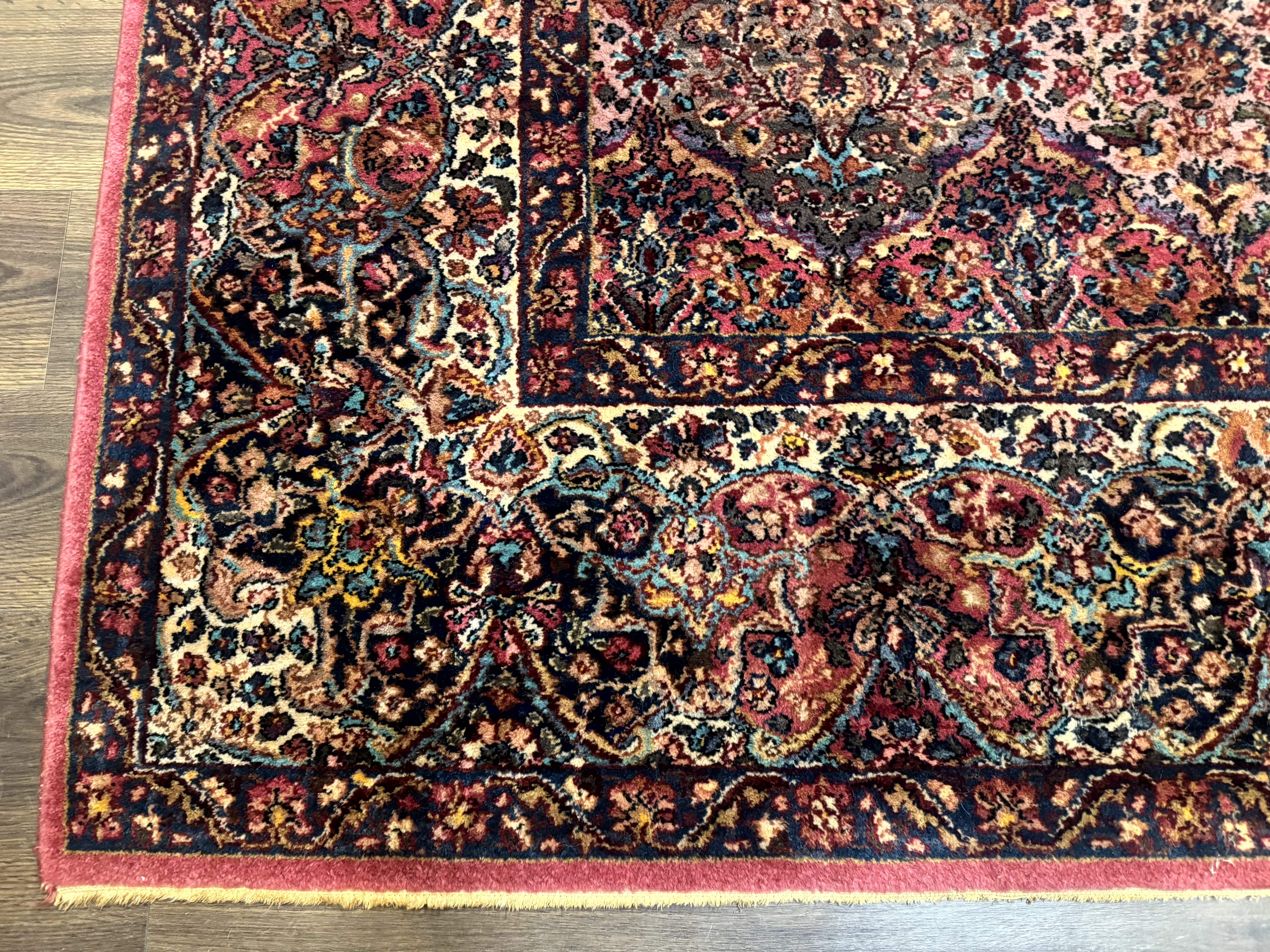 10x16 Karastan Multicolor Panel Kirman Rug #717, Palace Size Wool Discontinued Original 700 Series - Jewel Rugs