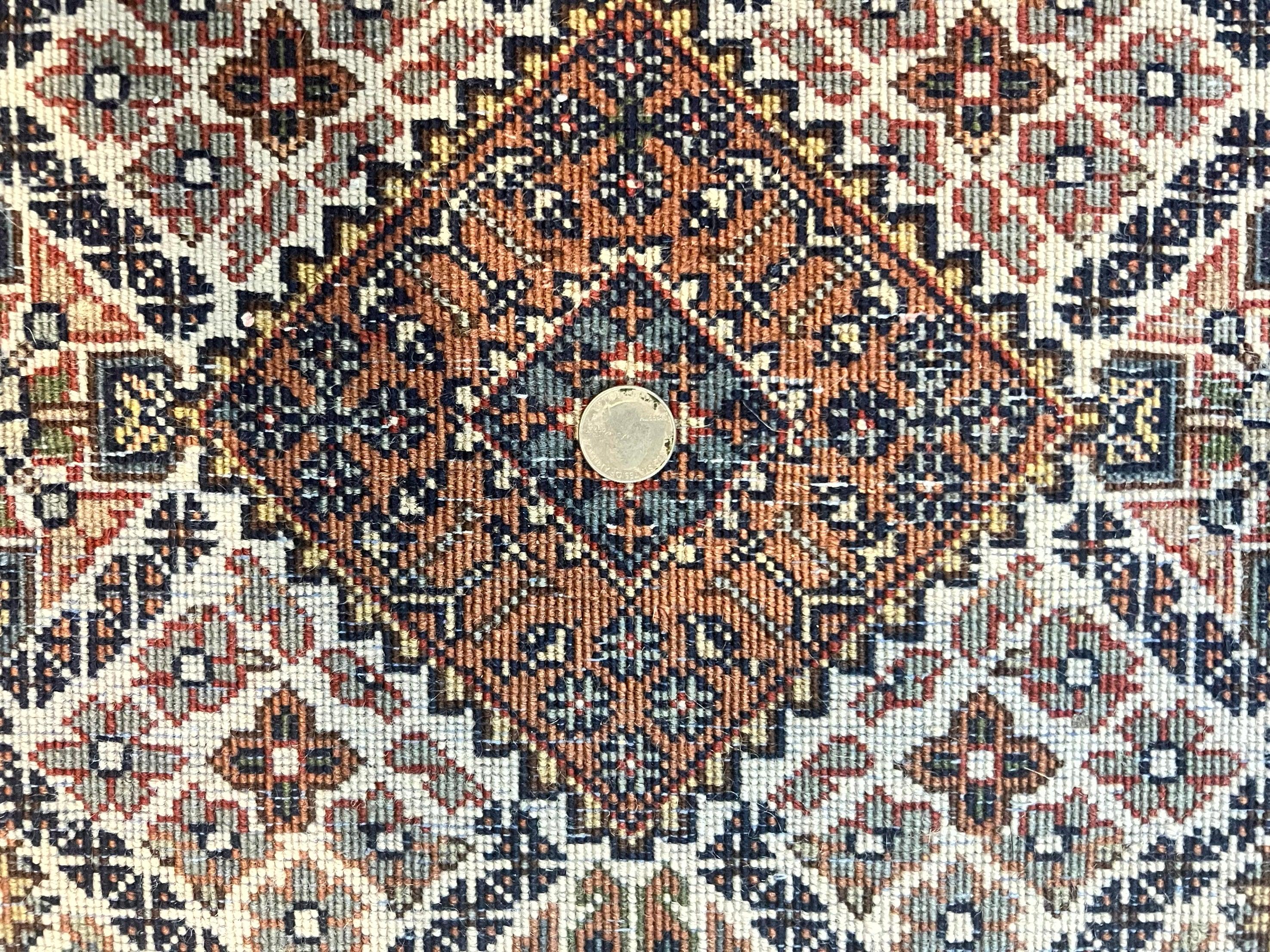 Small Pak Per'sian Rug 2x3, Wool Handmade Vintage Rug - Jewel Rugs