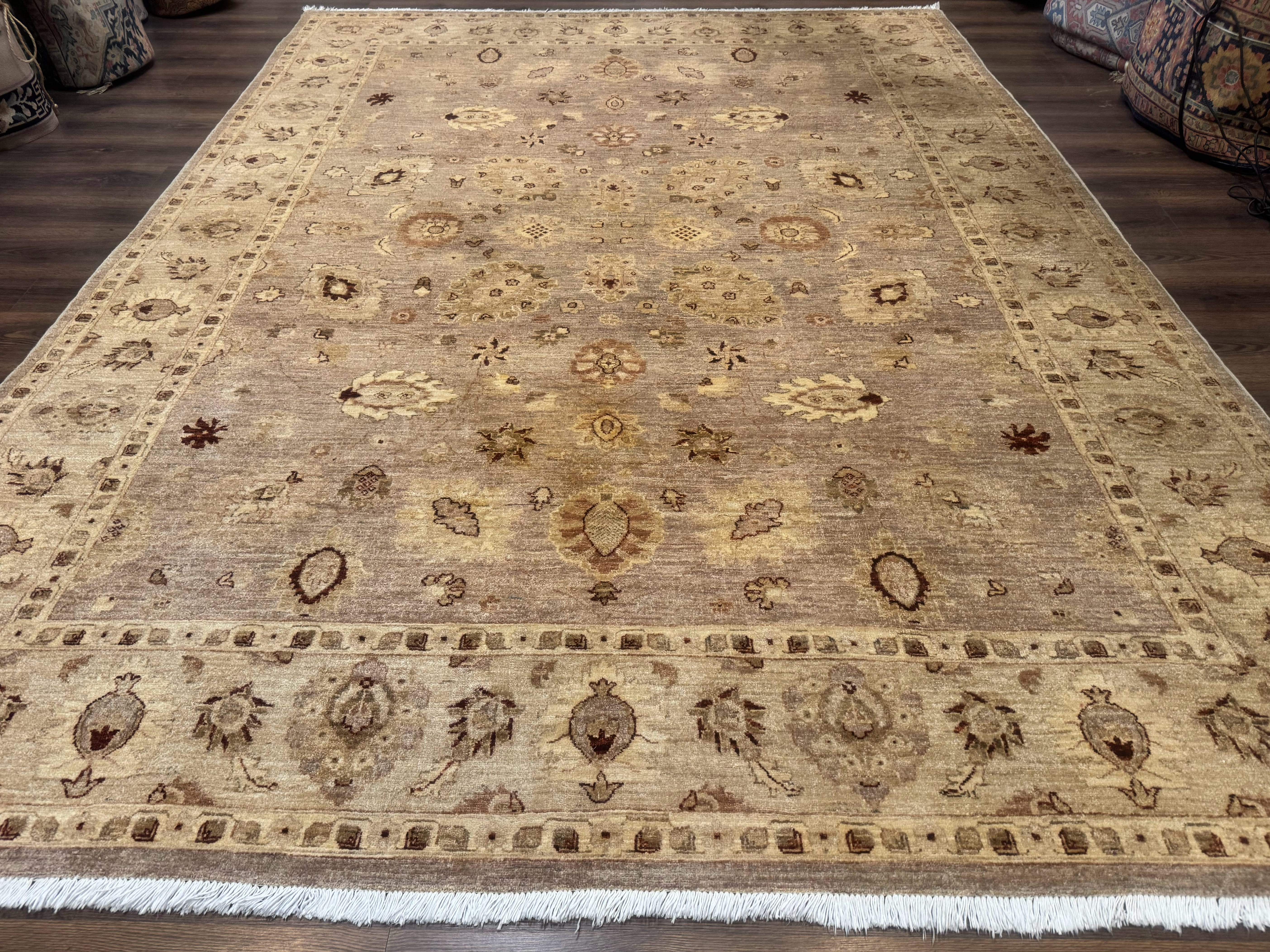 Pakistani Peshawar Rug 8x11, Indo Persian Mahal Carpet, Traditional Wool Oriental Rug - Jewel Rugs