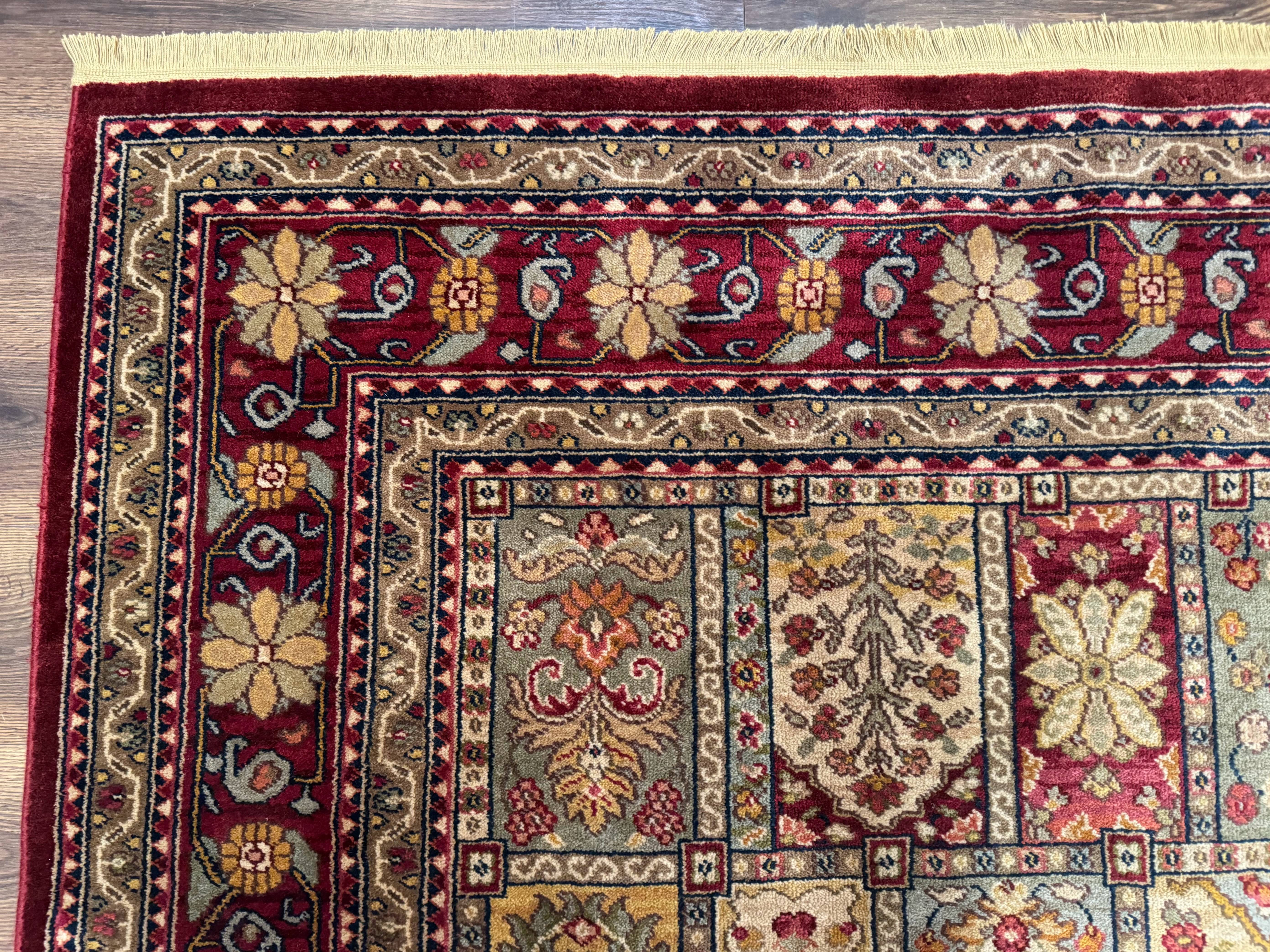 Karastan Bakhtiyari Rug 8.8 x 10, Antique Legends Karastan Wool Carpet #2200-202, Multicolor Panel - Jewel Rugs