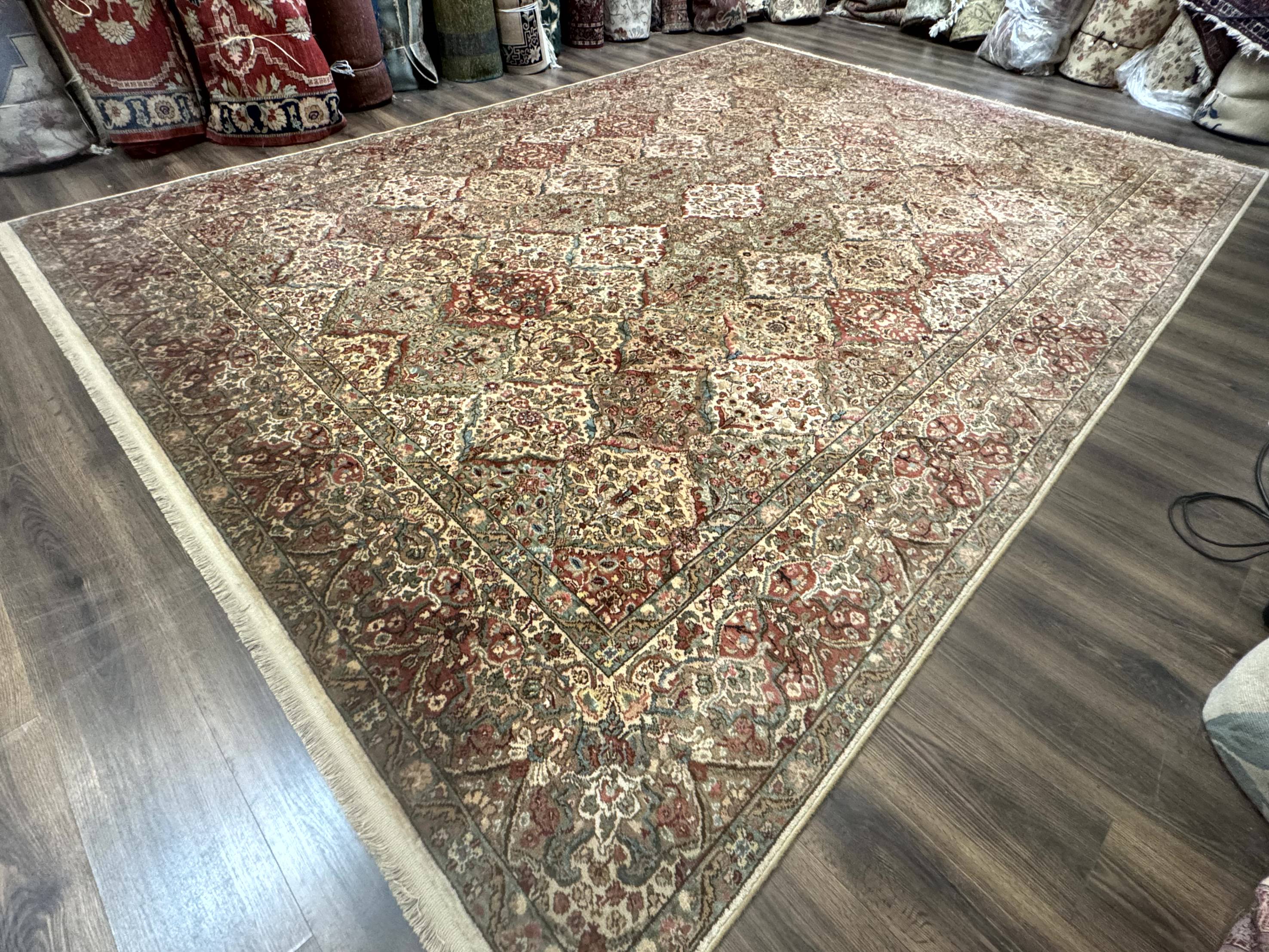 10x14 Karastan Empress Kirman Rug #700/719, Vintage Wool Discontinued Karastan - Jewel Rugs