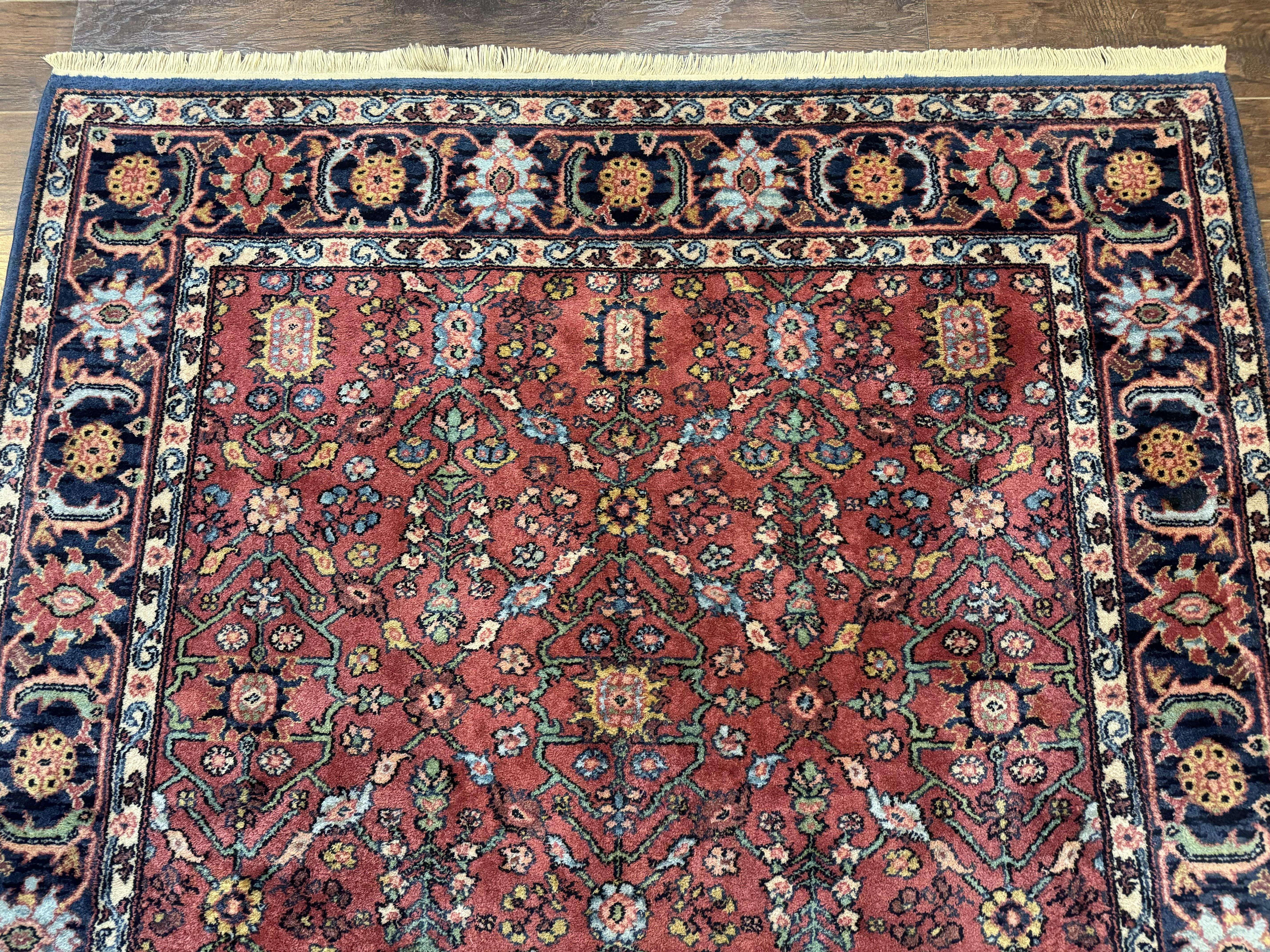 Karastan Rug 5.9 x 9 Serapi #729, Wool Karastan Carpet, Original 700 Series, Red, Discontinued, 6x9 Vintage Karastan Area Rug, Rare - Jewel Rugs
