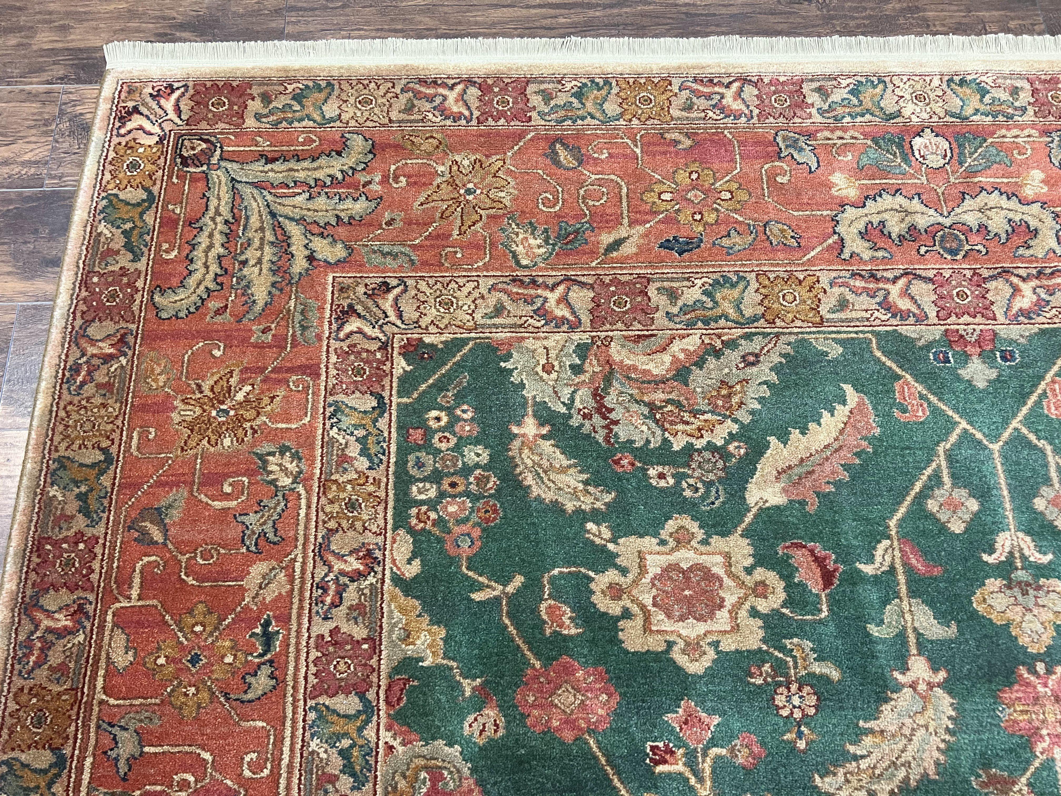 Karastan Rug 8.8 x 10 Samovar Teawash Agra #900-905, Vintage Wool Karastan Area Rug - Jewel Rugs