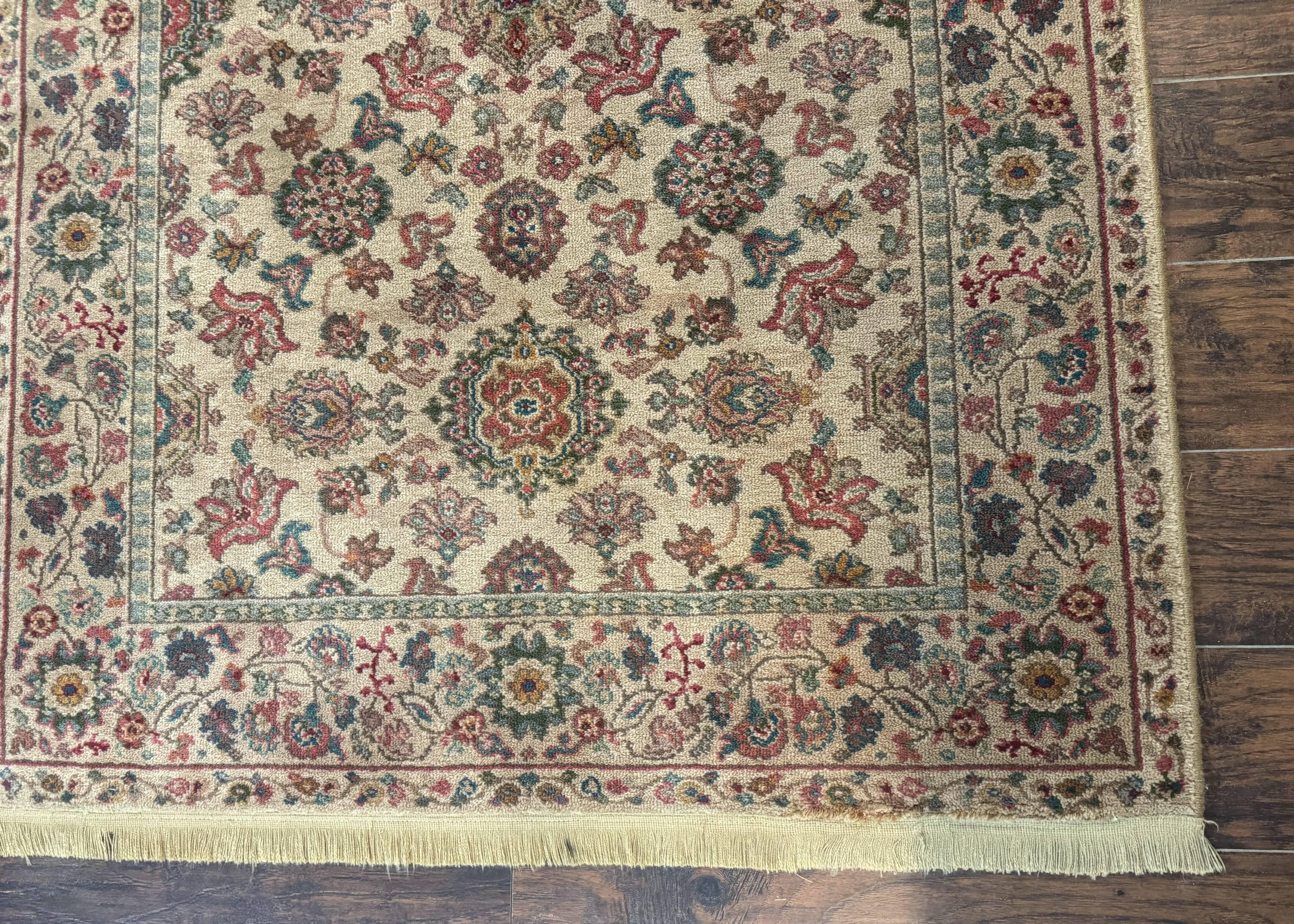 Karastan Rug 4x6, Samovar Teawash Feraghan Sarouk #900-906, Vintage Wool Pile Discontinued Karastan Area Rug Carpet - Jewel Rugs