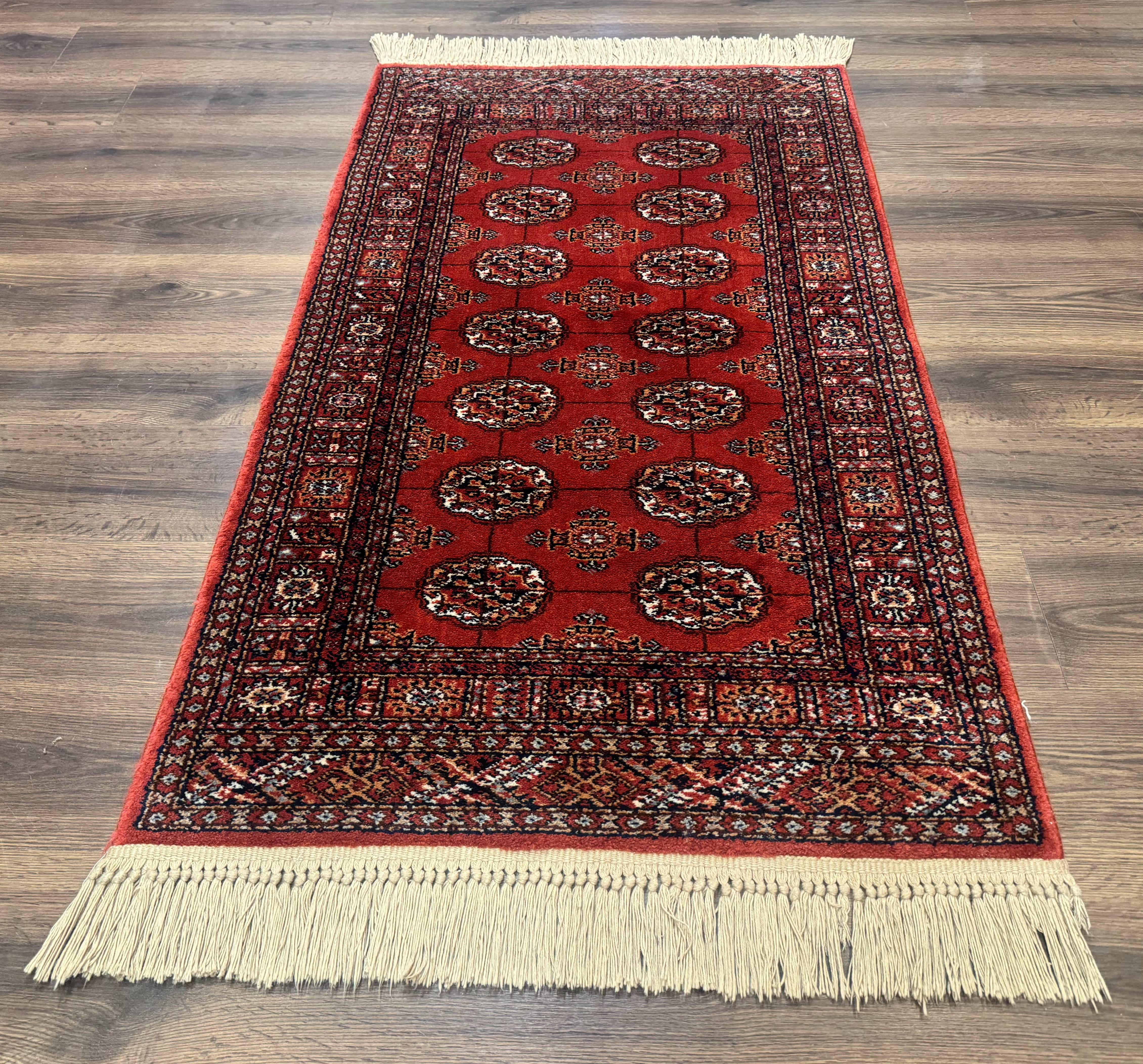 Karastan Rug 3x5, Antique Bokhara #734, Rare, Wool Pile Discontinued Karastan, Original 700 Series - Jewel Rugs
