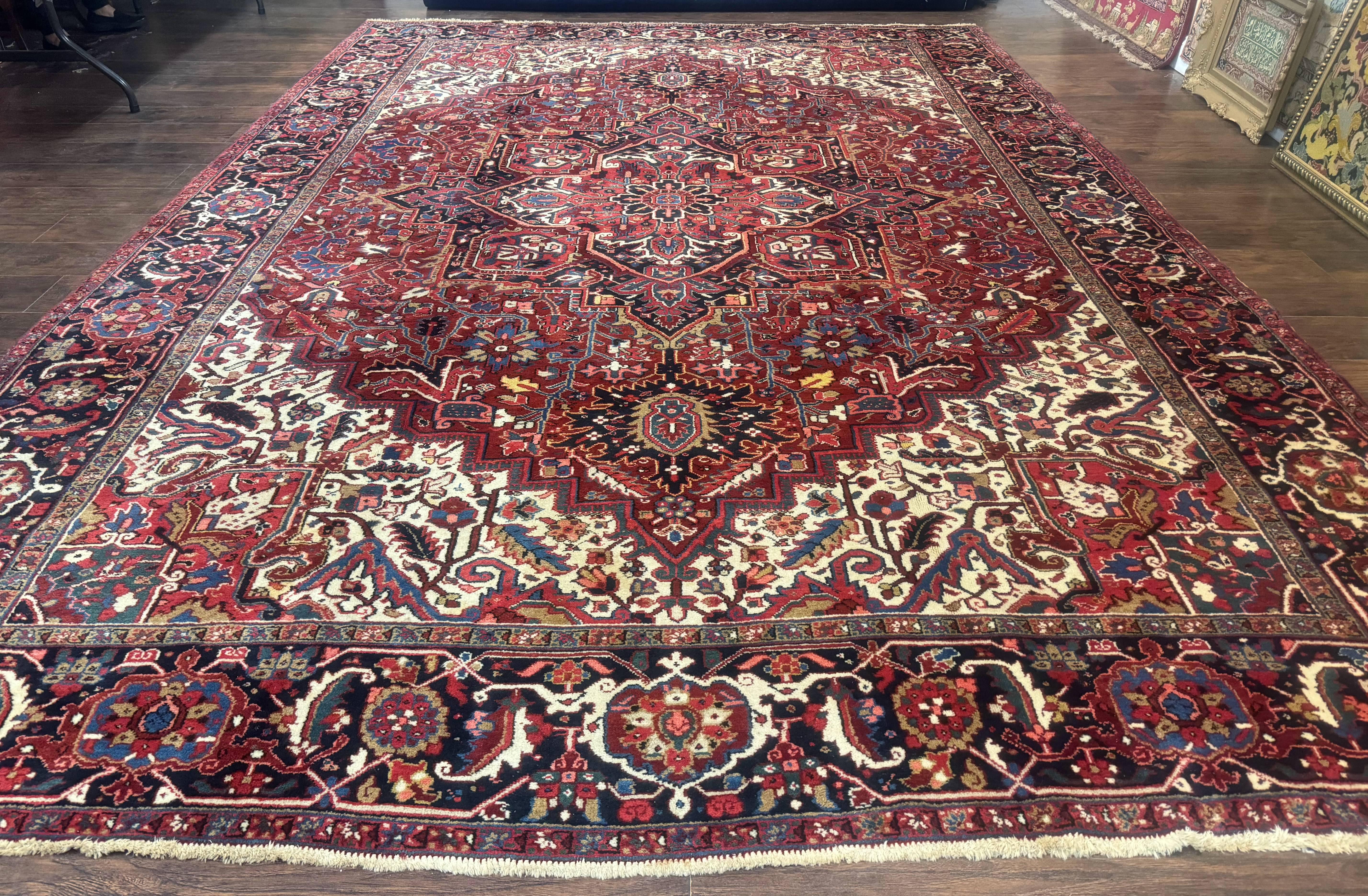 Persian Heriz Rug 10x14 - Jewel Rugs