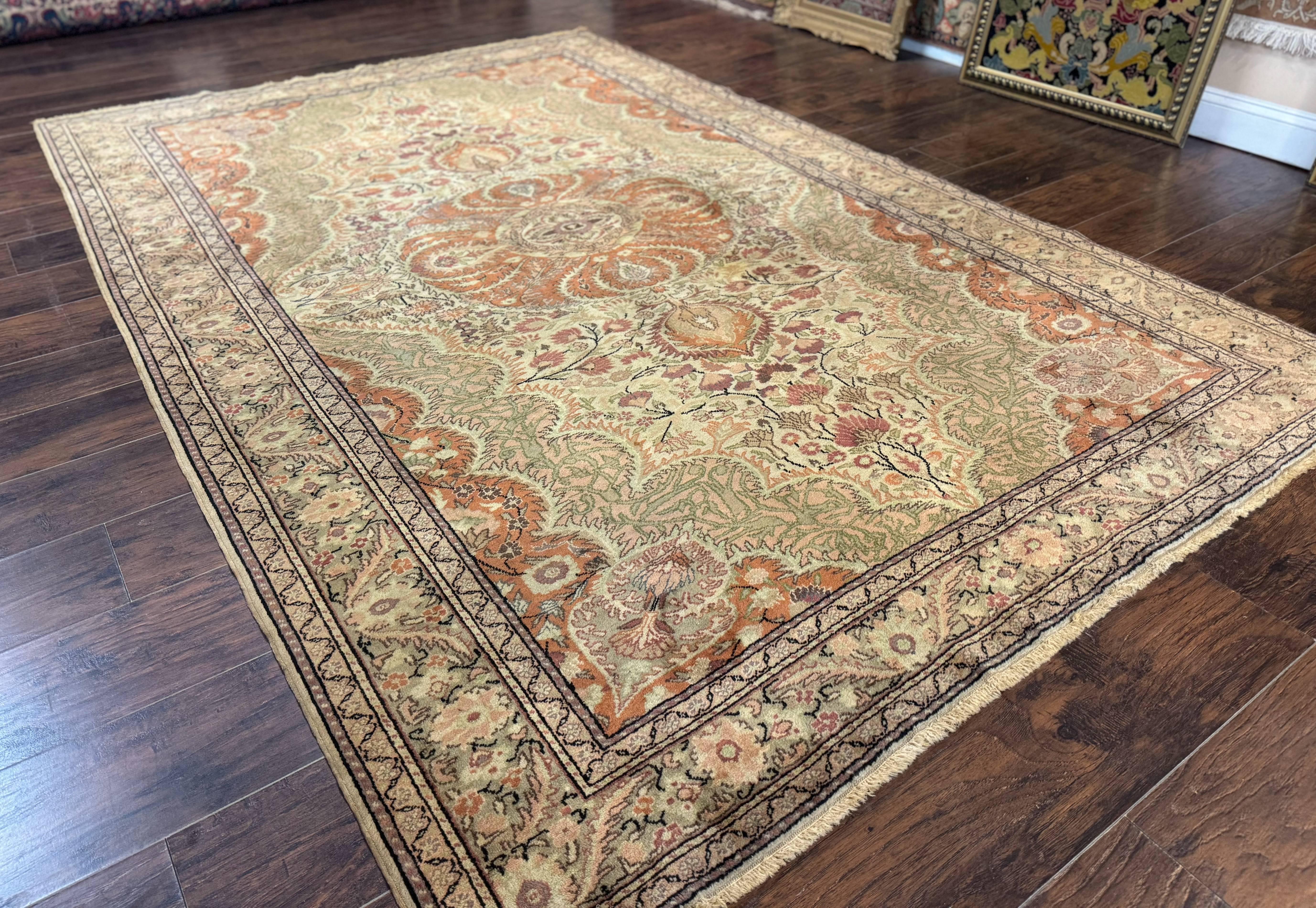 Antique Turkish Kayseri Rug 7x10 - Jewel Rugs