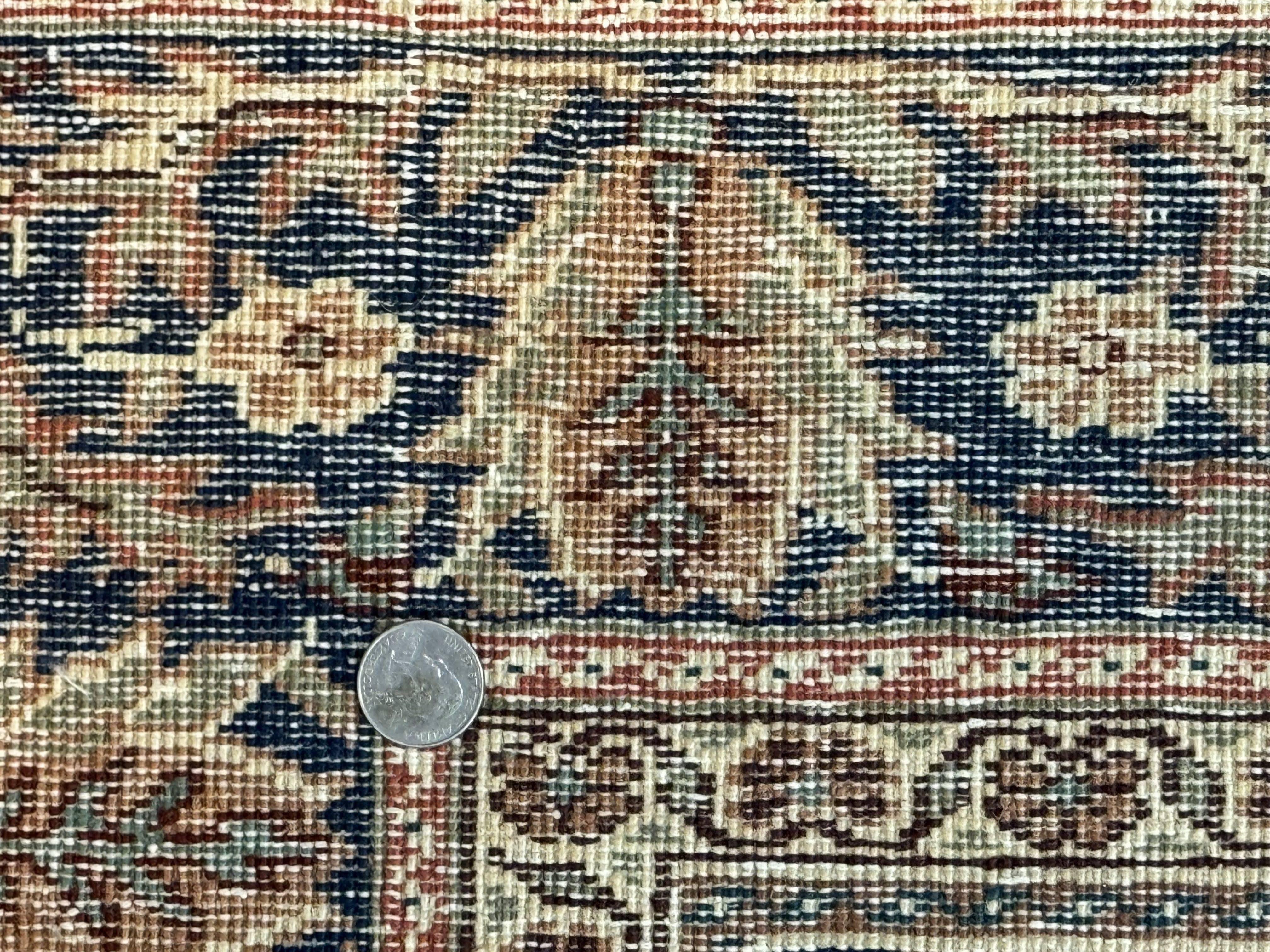 Turkish Kayseri Rug 6x10, Antique Turkish Carpet, Floral Medallion, Oriental Carpet, Red - Jewel Rugs