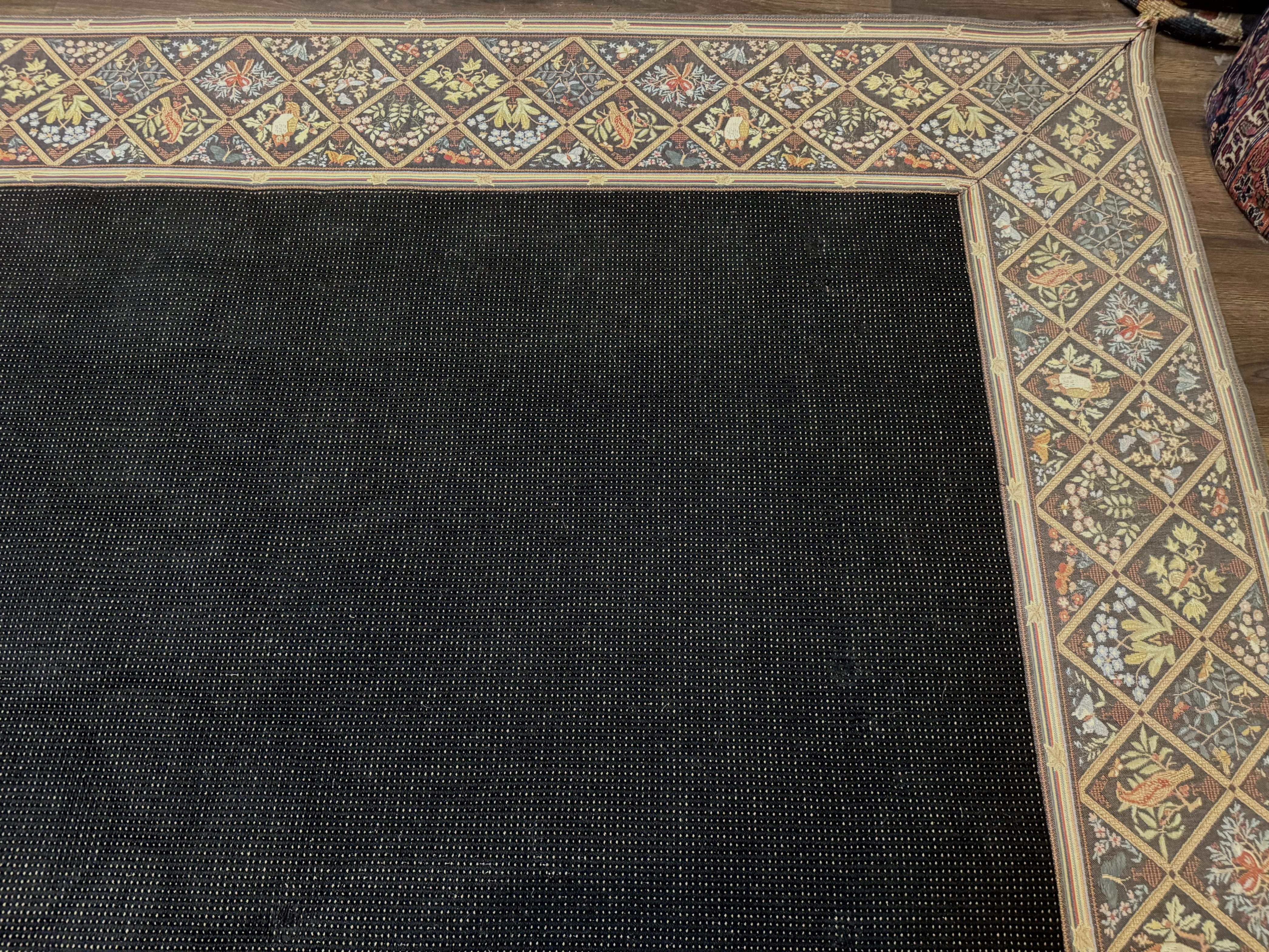Palace Sized Stark Area Rug 12x19, Black Carpet - Jewel Rugs