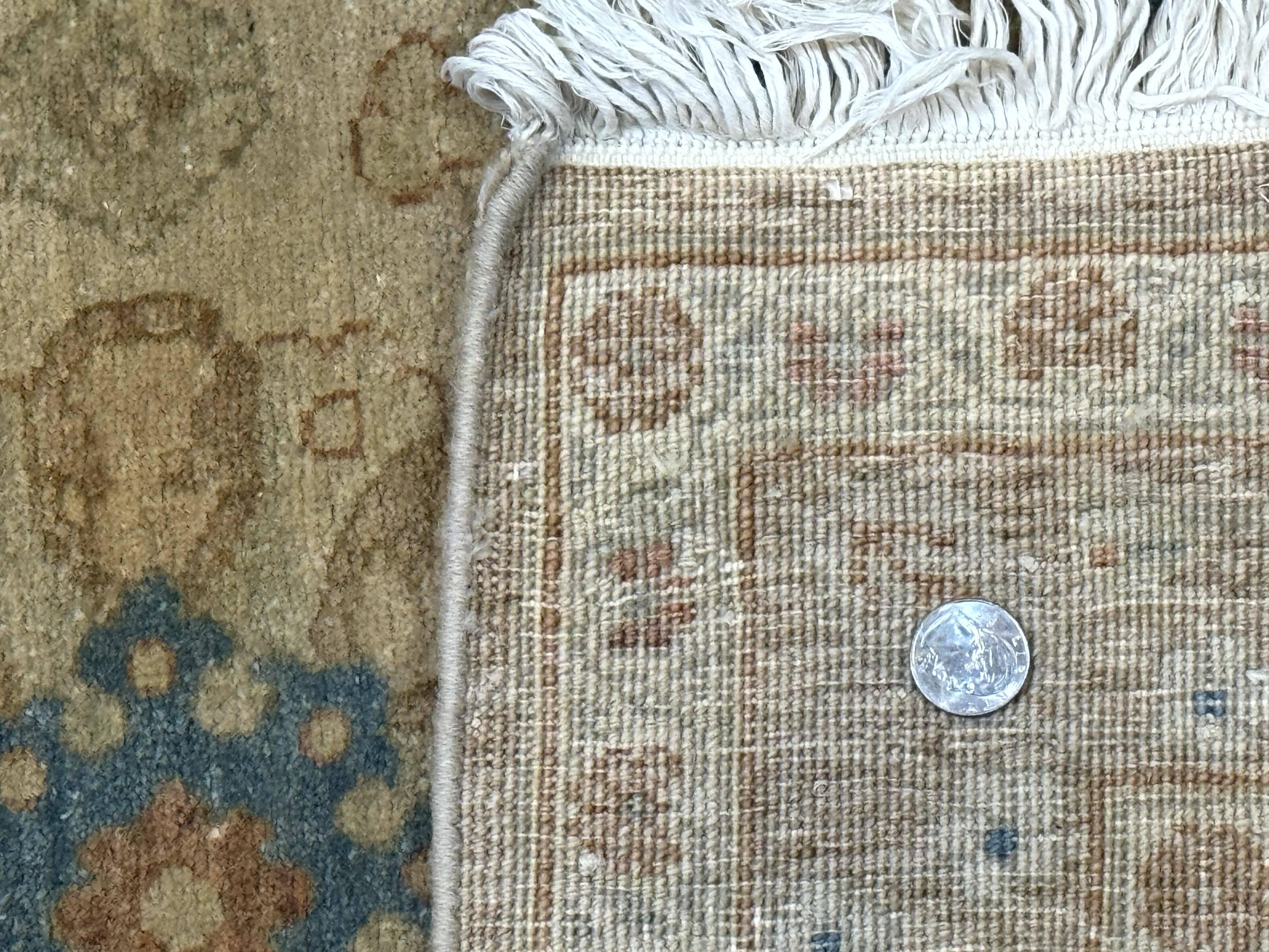 Large Pak Persian Rug 10x13, Haji Jalili Design, Light Colors, Light Tan Oriental Carpet - Jewel Rugs