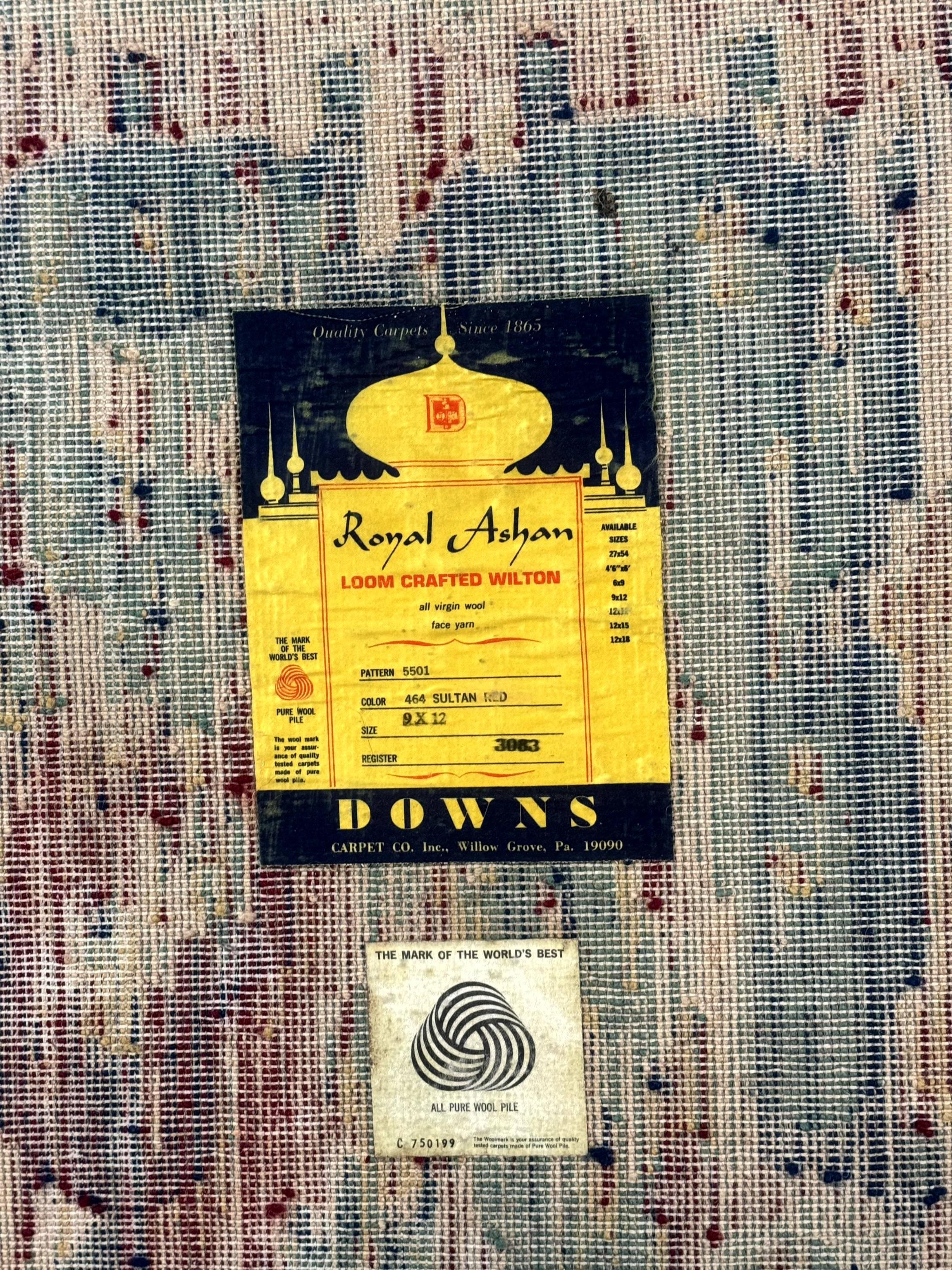 Power Loomed Persian Oriental Rug 9x12, Vintage Wool Pile, Kirman Design - Jewel Rugs