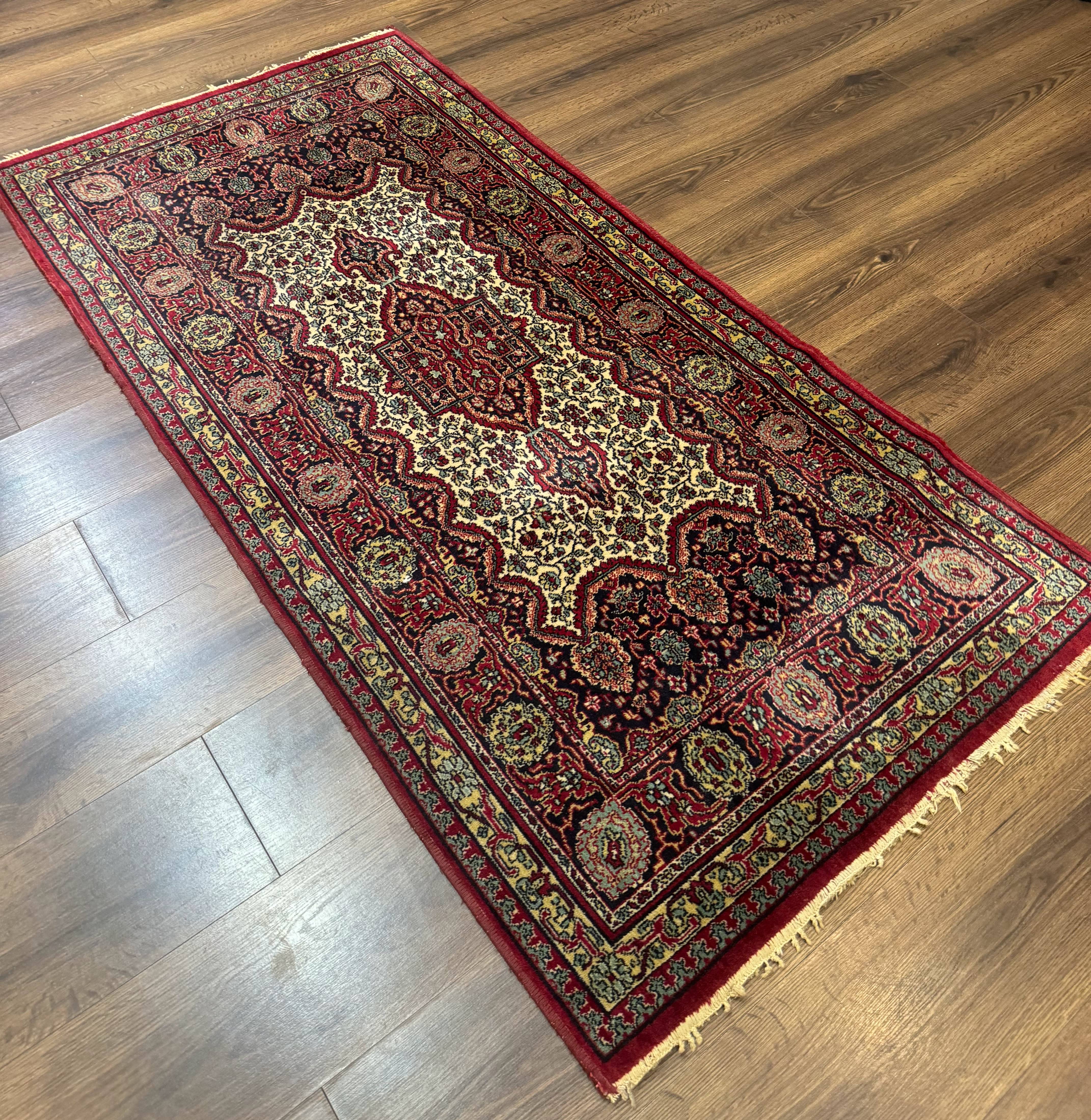 Antique Persian Design Rug 3x6, Oriental Carpet, Power Loomed - Jewel Rugs