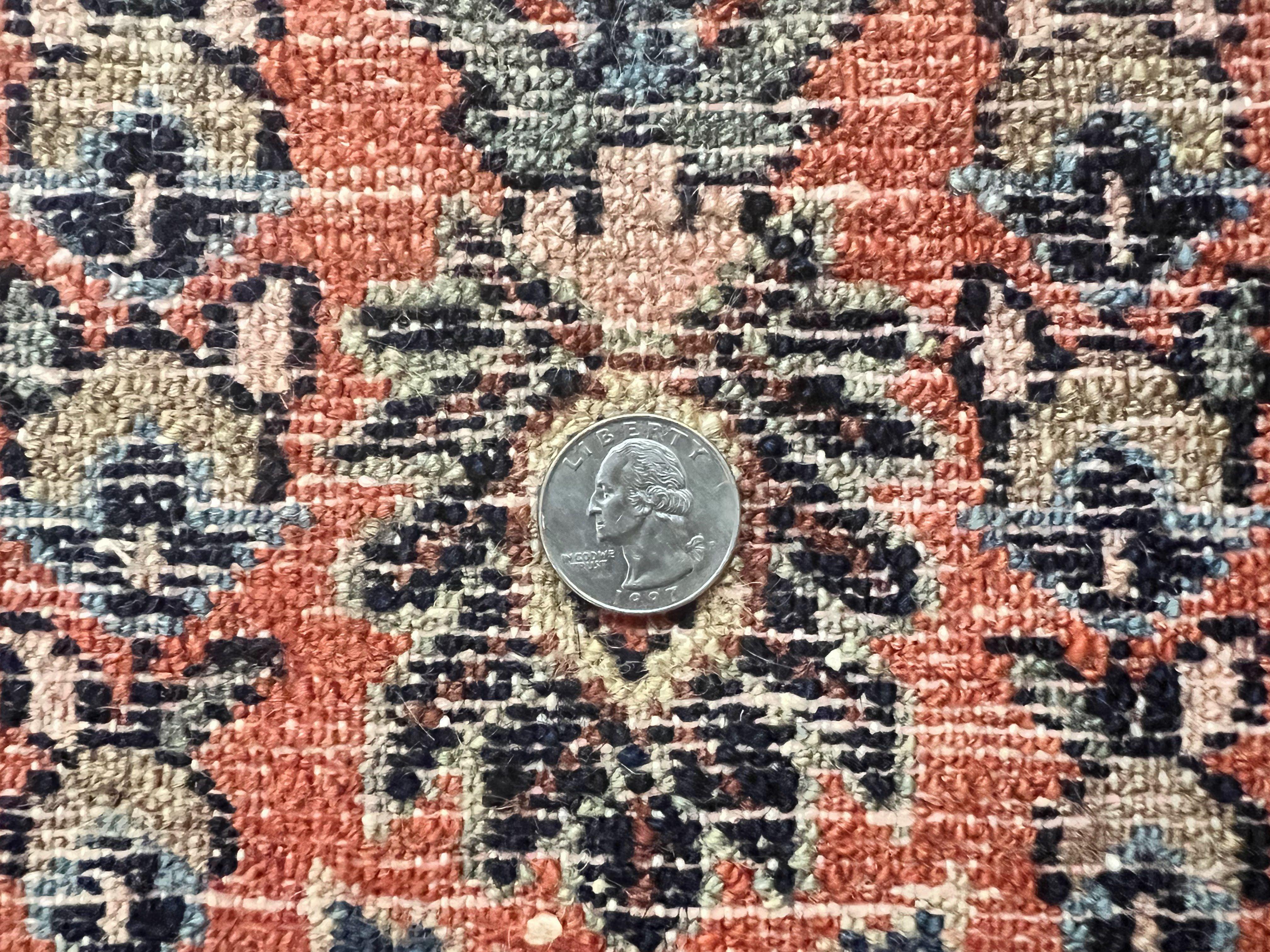 Antique Persian Runner Rug 2.6 x 10, Persian Hamadan Lilian Rug, Floral Wool Handmade 1920s Sarouk Carpet, Rug for Hallway, 10ft Runner - Jewel Rugs