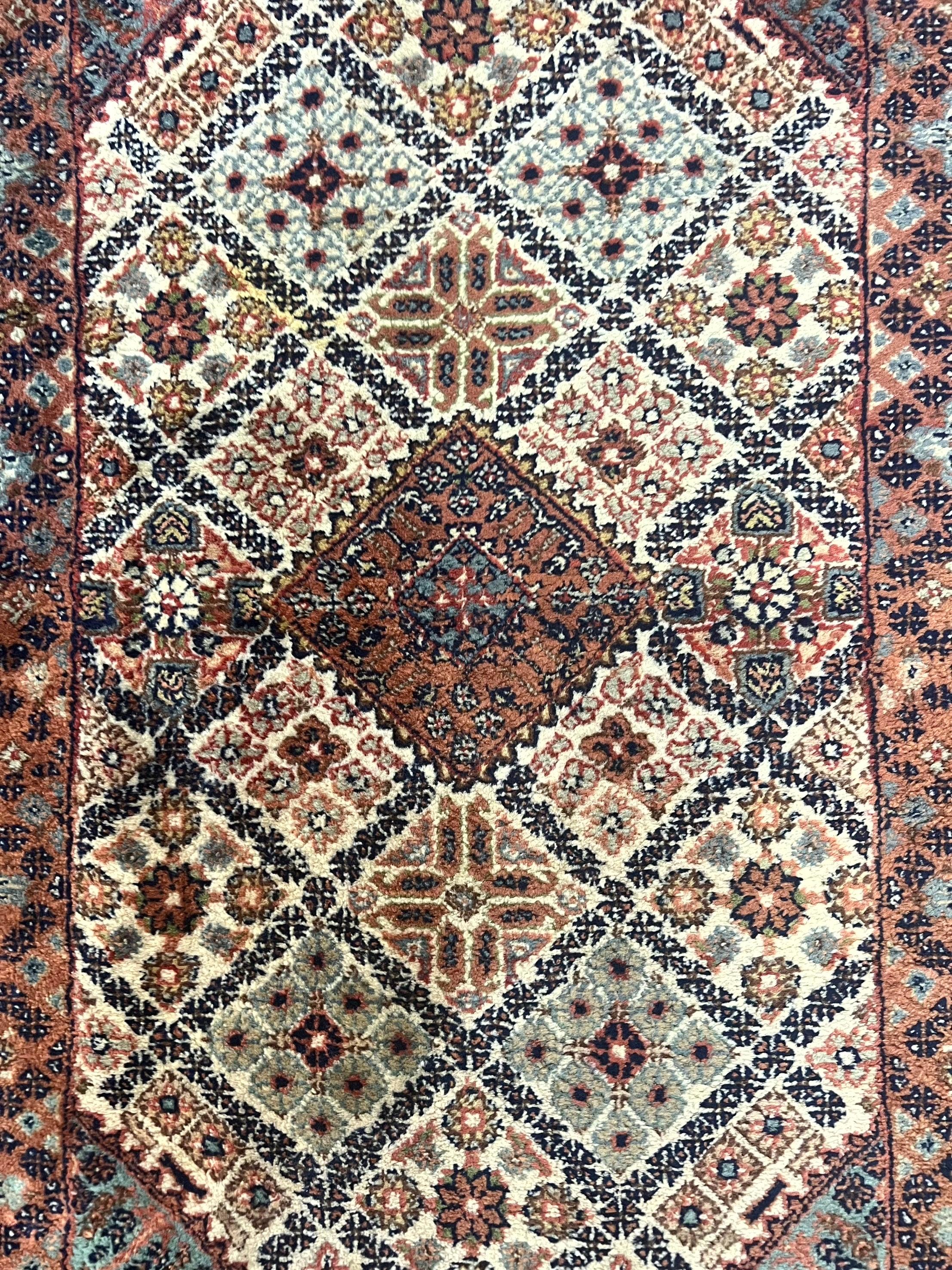 Small Pak Per'sian Rug 2x3, Wool Handmade Vintage Rug - Jewel Rugs