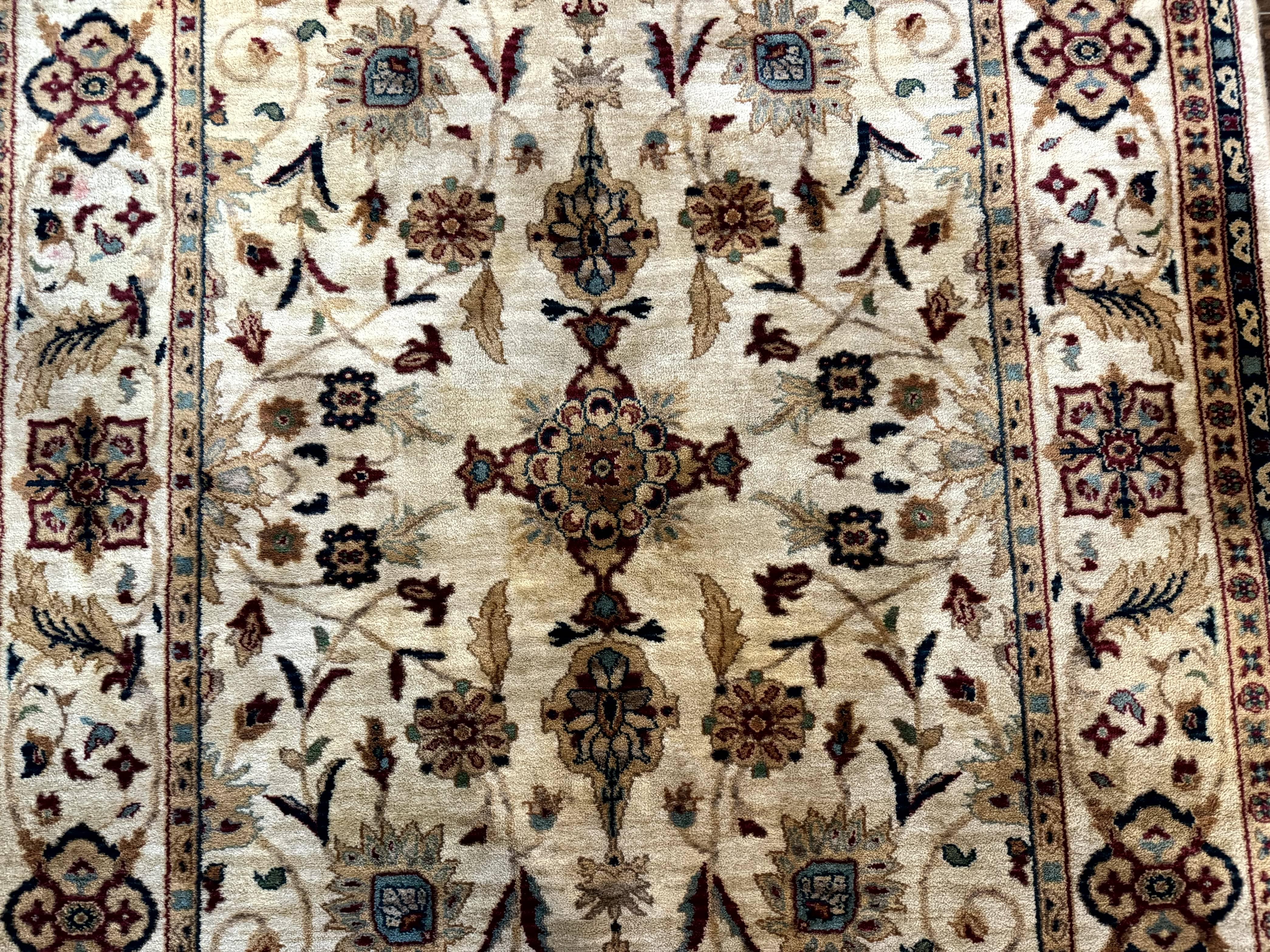 Karastan Rug 5.9 x 8.6, Karastan Traditions Amritsar Pattern Design 510, New Zealand Wool, Karastan Area Rug - Jewel Rugs