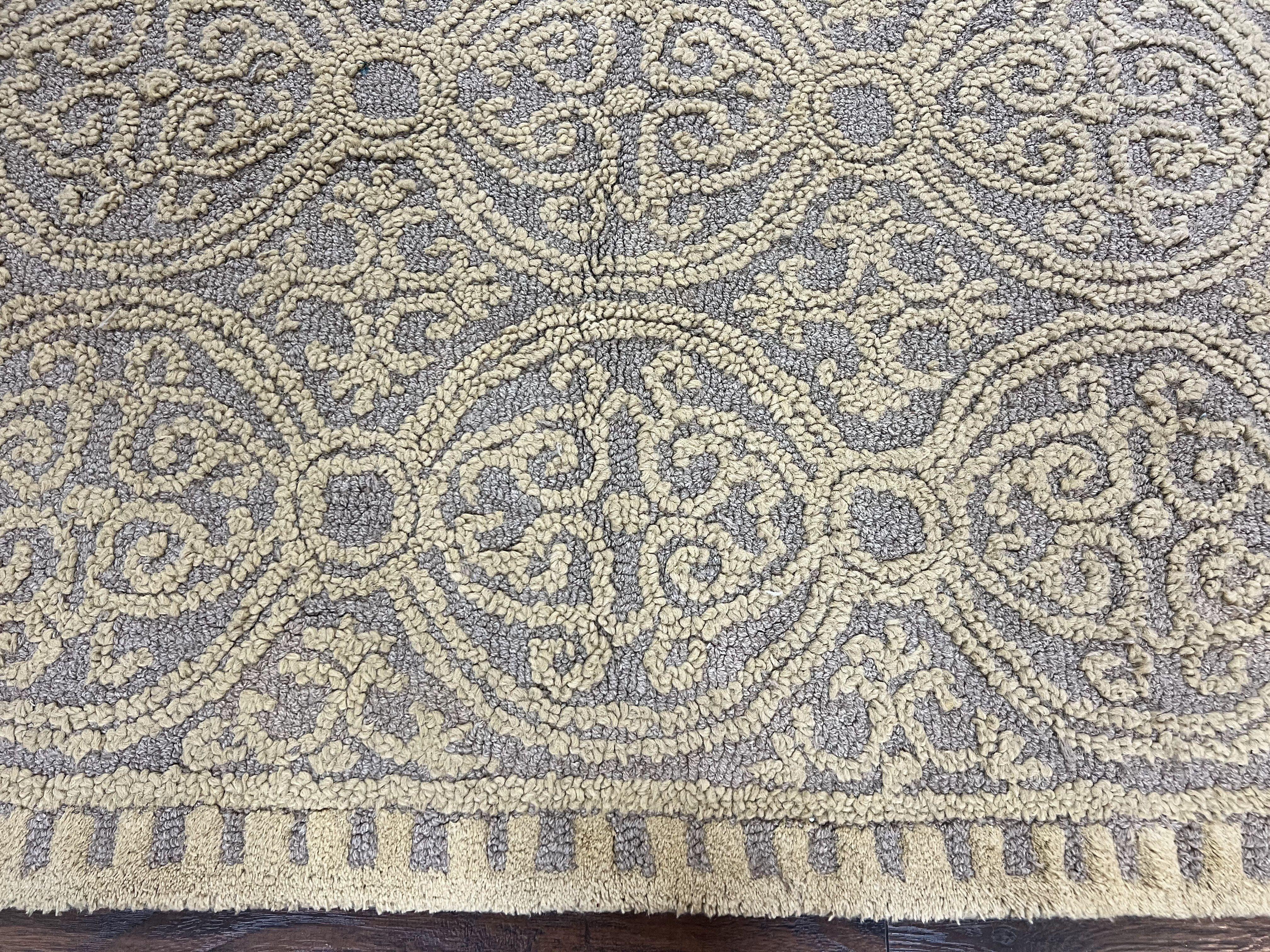 Safavieh Rug 8x10, Cambridge Rug, Wool Hand Tufted Carpet, Modern Room Sized Wool Pile Area Rug - Jewel Rugs