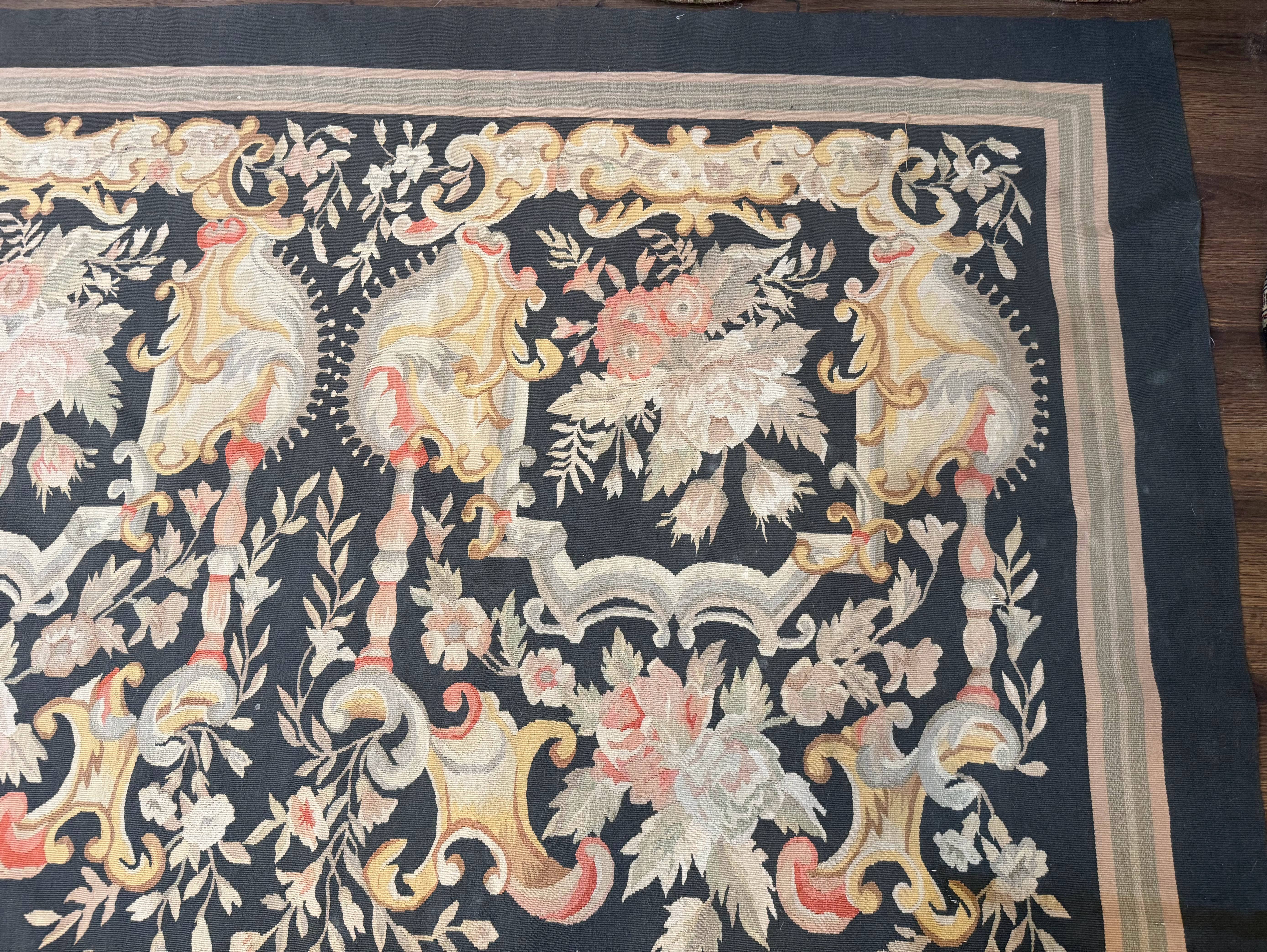 Palace Size Aubusson Rug 12x18 - Jewel Rugs