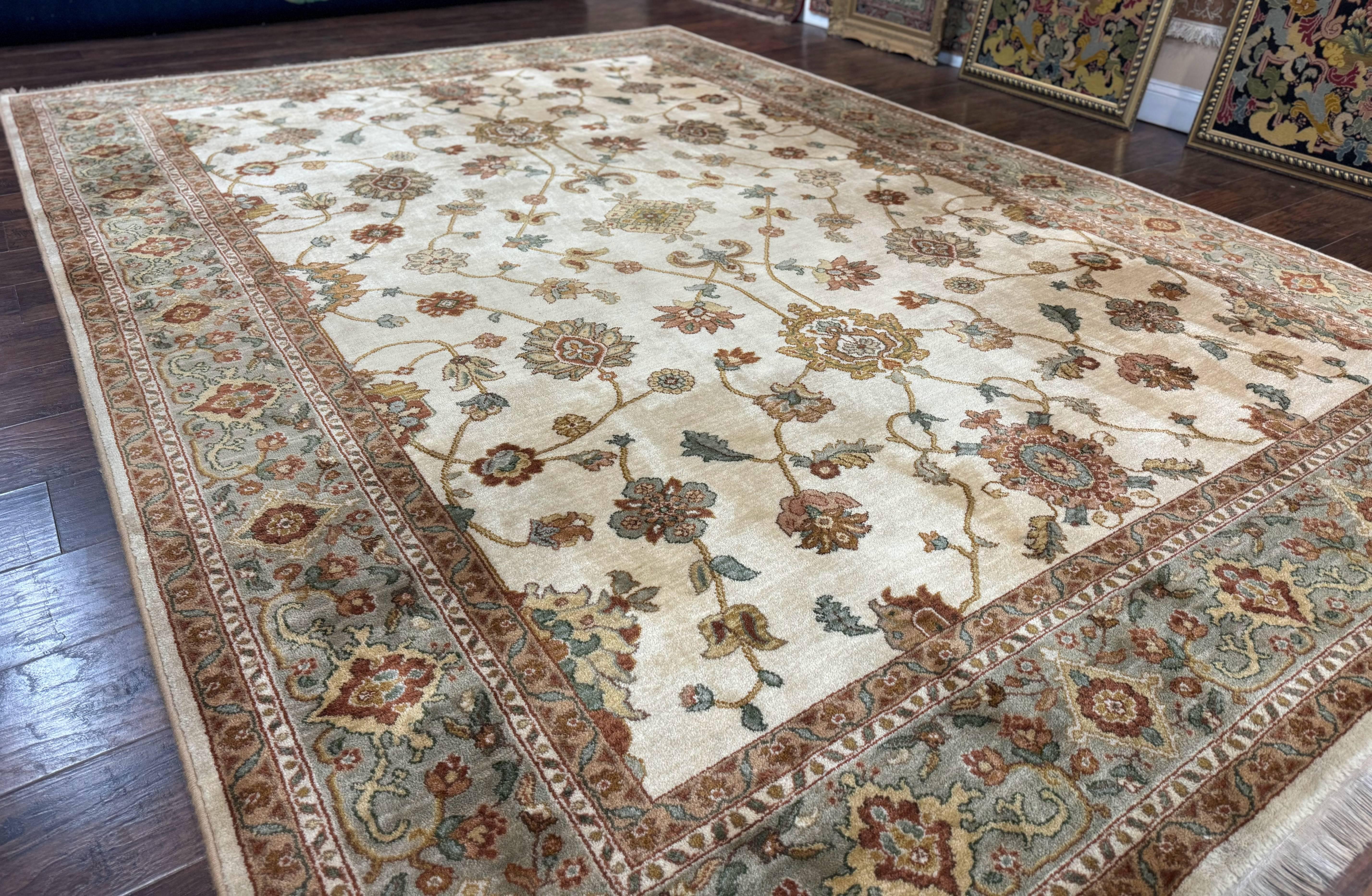 Karastan Rug 8.8 x 12, Ashara Sultanabad Rug #549, Vintage, Wool Pile - Jewel Rugs