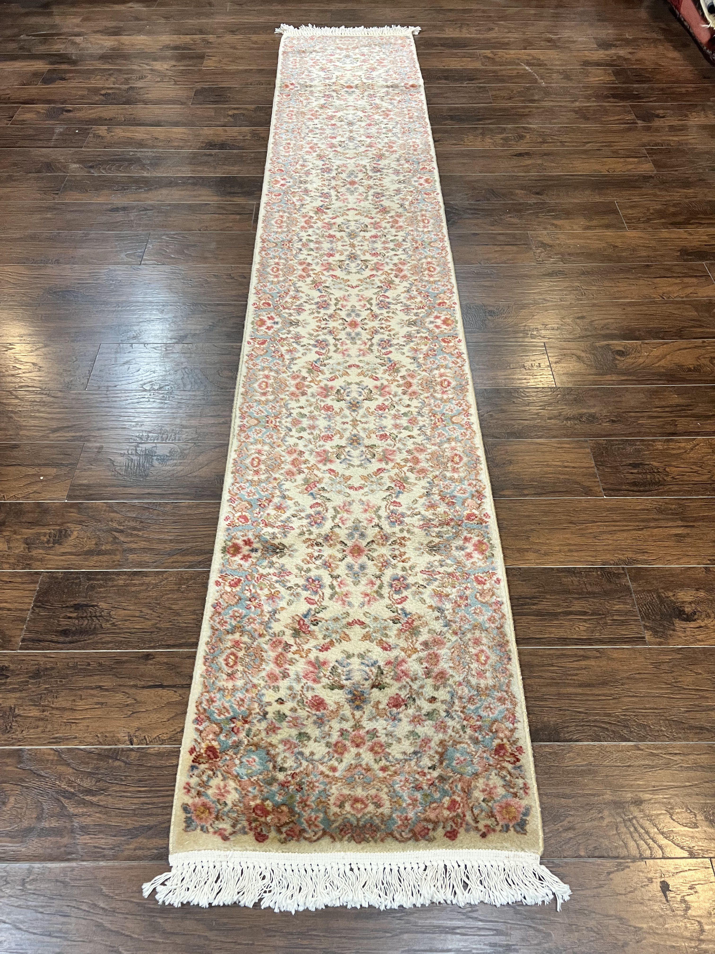 Karastan Runner Rug 2 x 12, Karastan Kirman #788, Wool Discontinued Vintage Original 700 Series Karastan, Rare Karastan Runner - Jewel Rugs