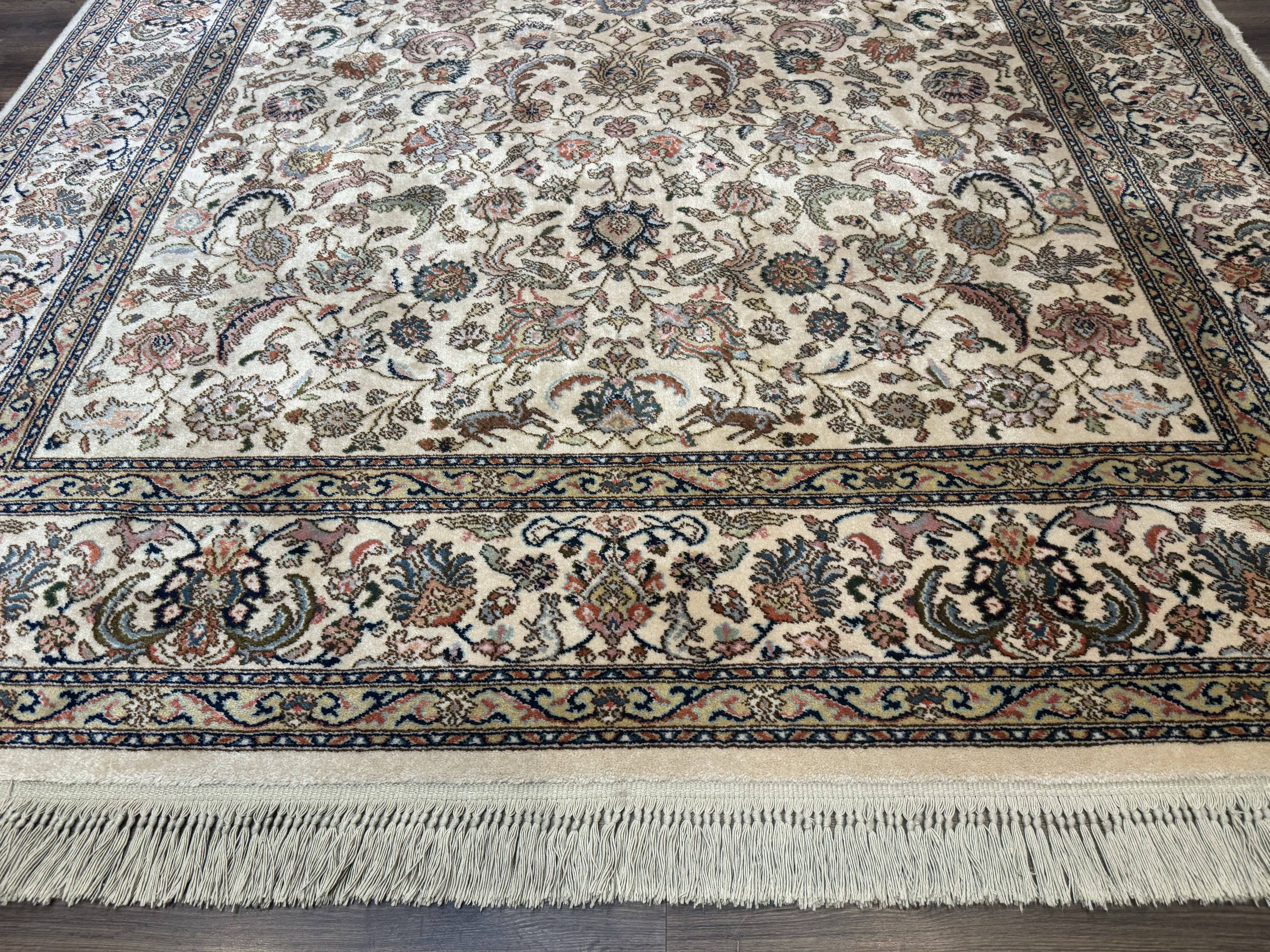 8.8 x 12 Karastan Tabriz Rug #738 Wool Vintage Discontinued Original 700 Series - Jewel Rugs