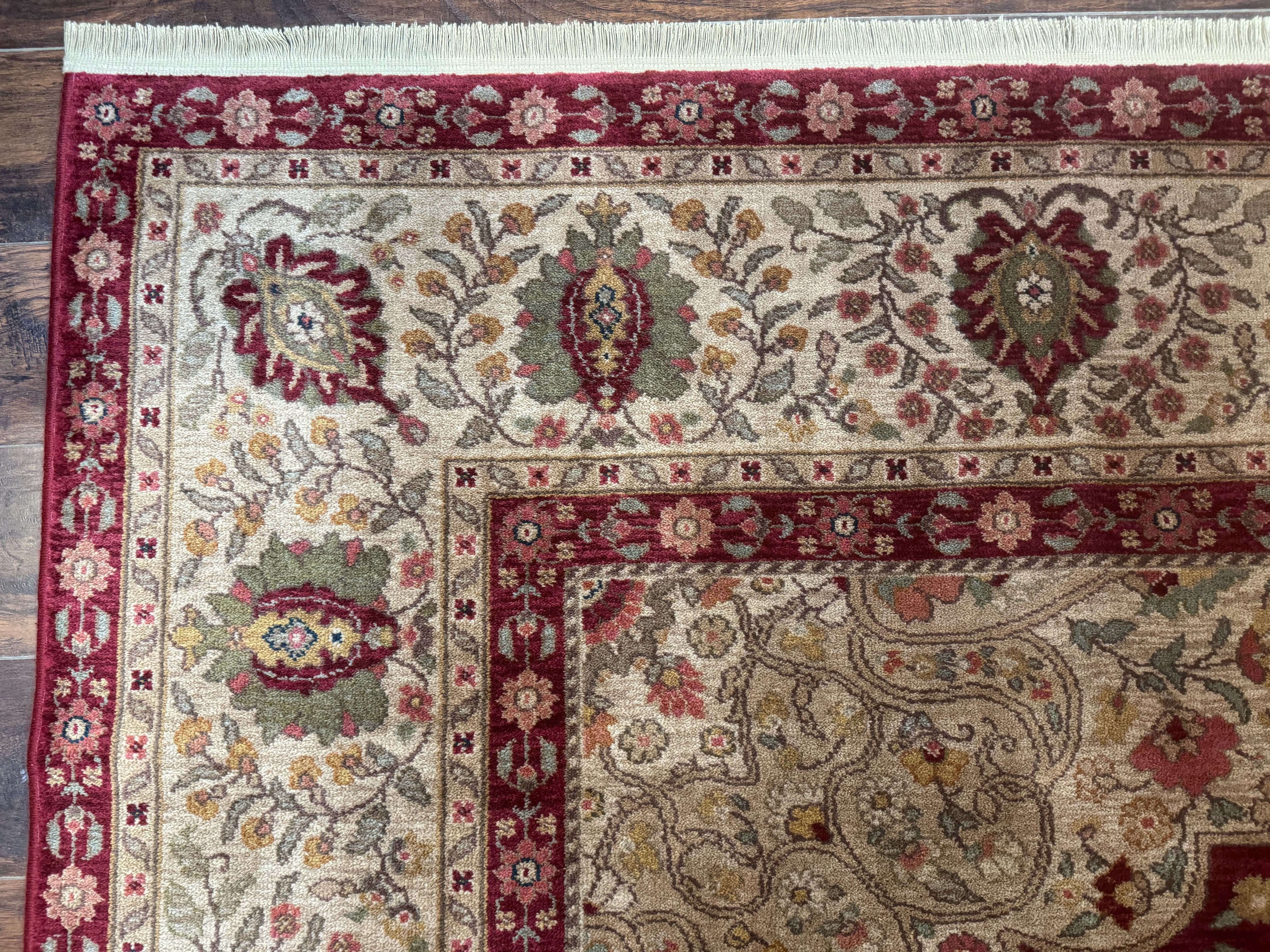 Karastan Rug 8.8 x 12, Antique Legends Royal Tabriz, Wool Pile, Vintage, Rare - Jewel Rugs