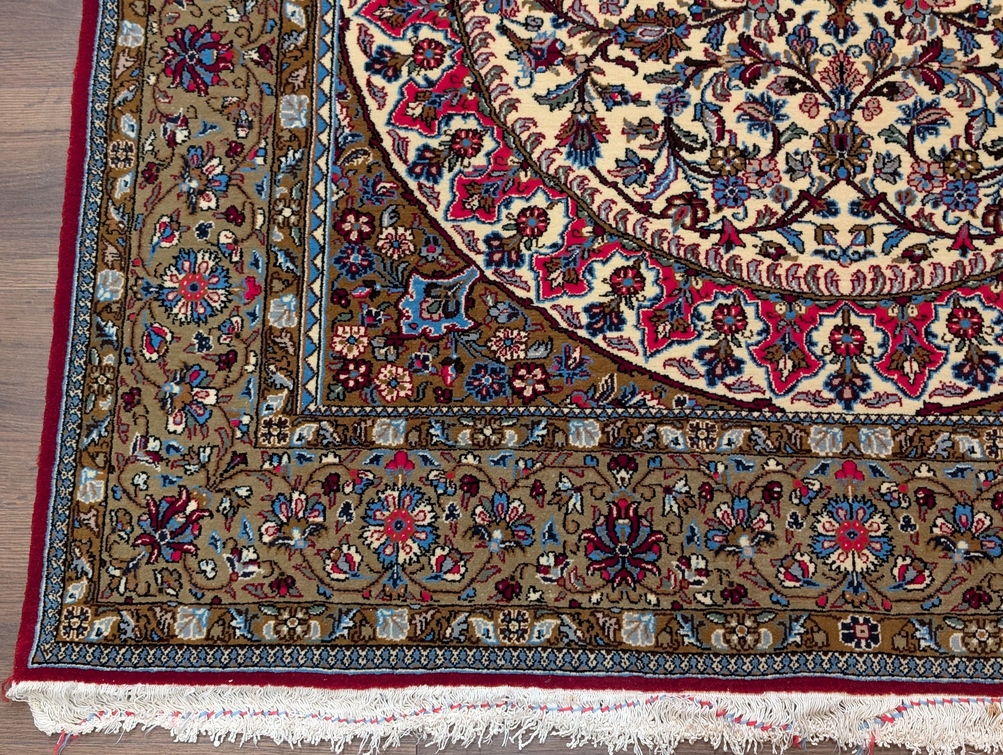 Persian Qum Rug 5x7, Fine 290 KPSI, Hand Knotted, Pair A - Jewel Rugs