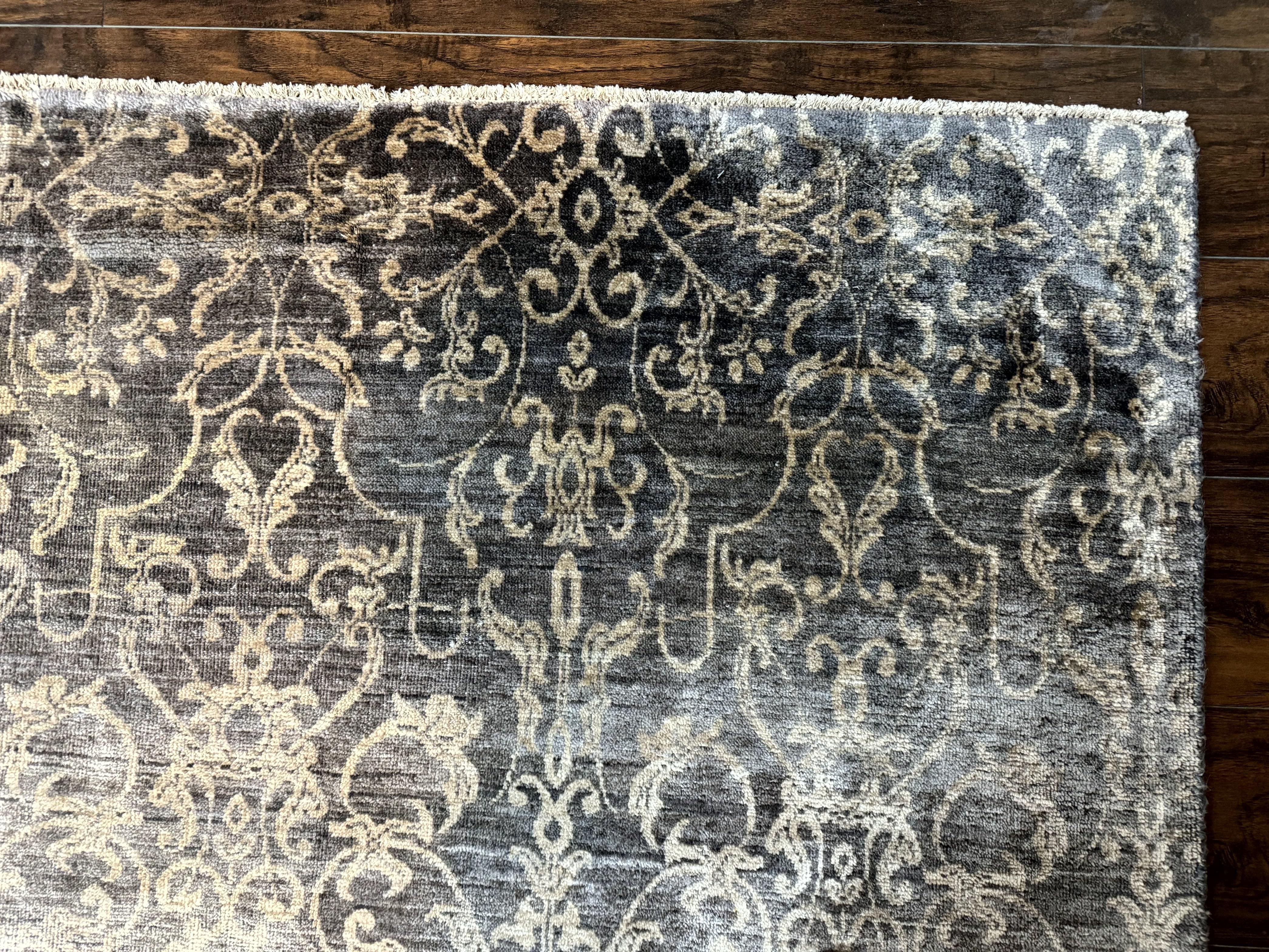 Large Palace Sized Indian Rug 11x18, Handmade Area Rug, Modern Contemporary - Jewel Rugs