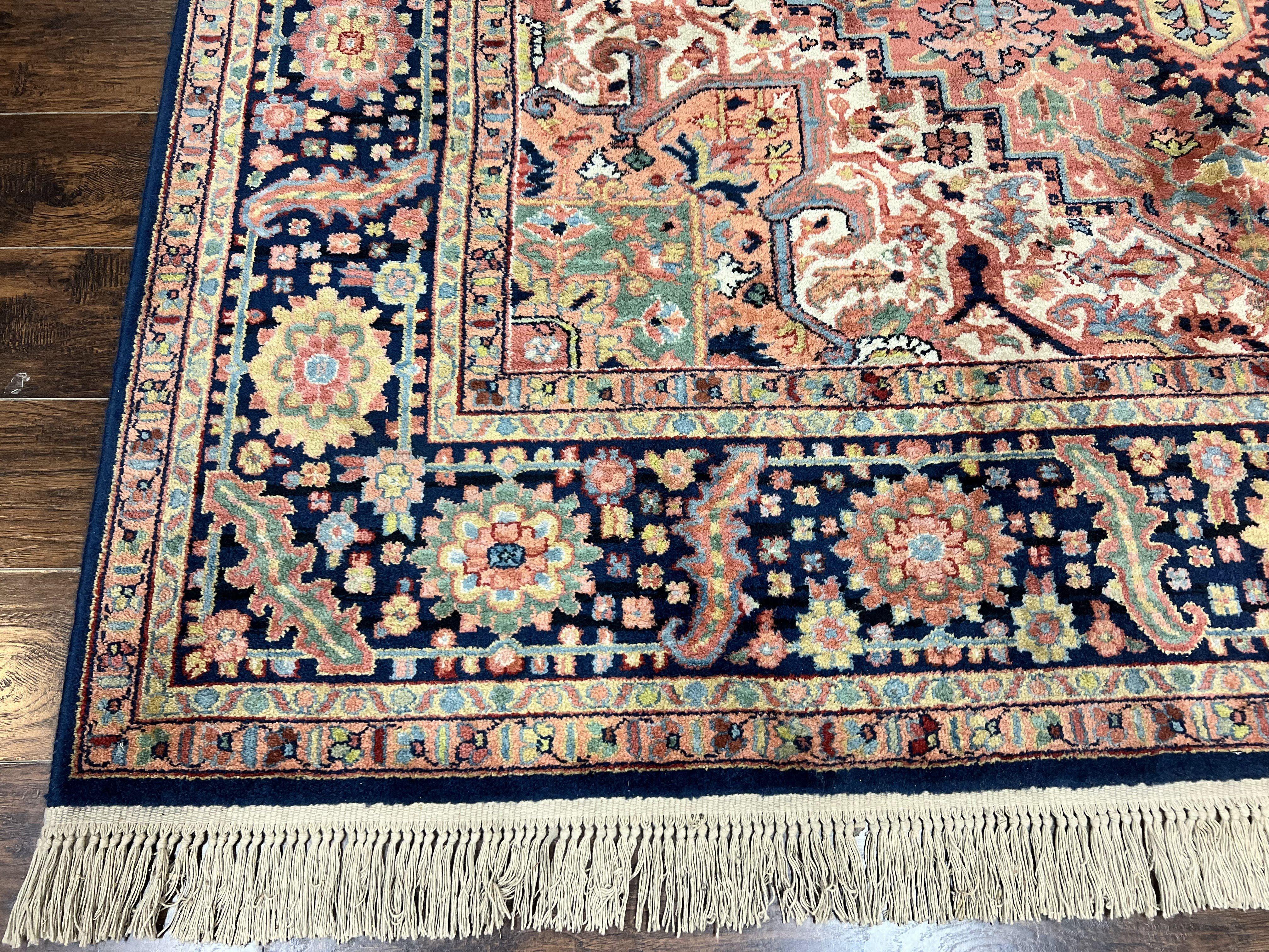 Karastan Rug 8.8 x 12, Karastan Heriz #726, Wool Pile Karastan Area Rug, Rare Hard to Find, Original 700 Series - Jewel Rugs