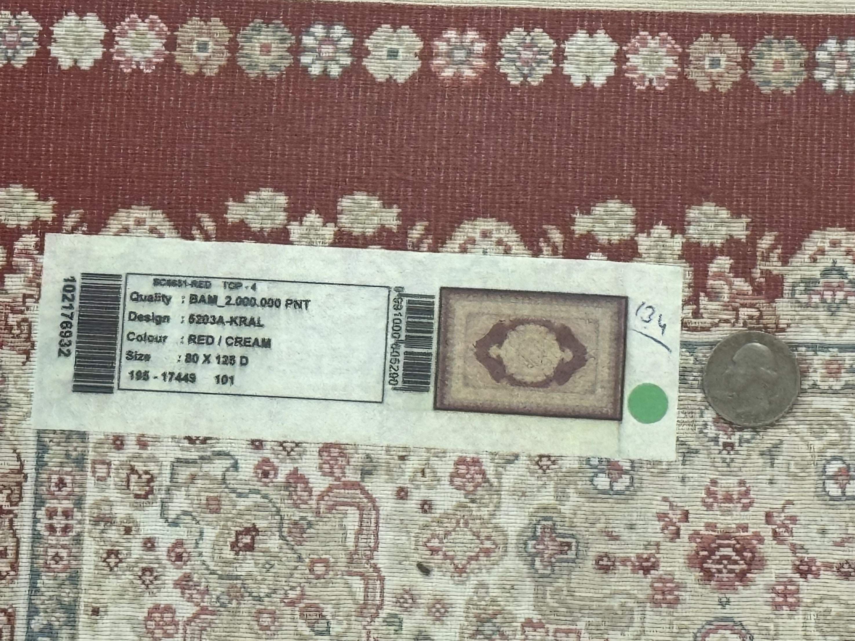 Turkish Silk Rug 2.6 x 4, Medallion, Dark Red, Fine, Bamboo Silk - Jewel Rugs