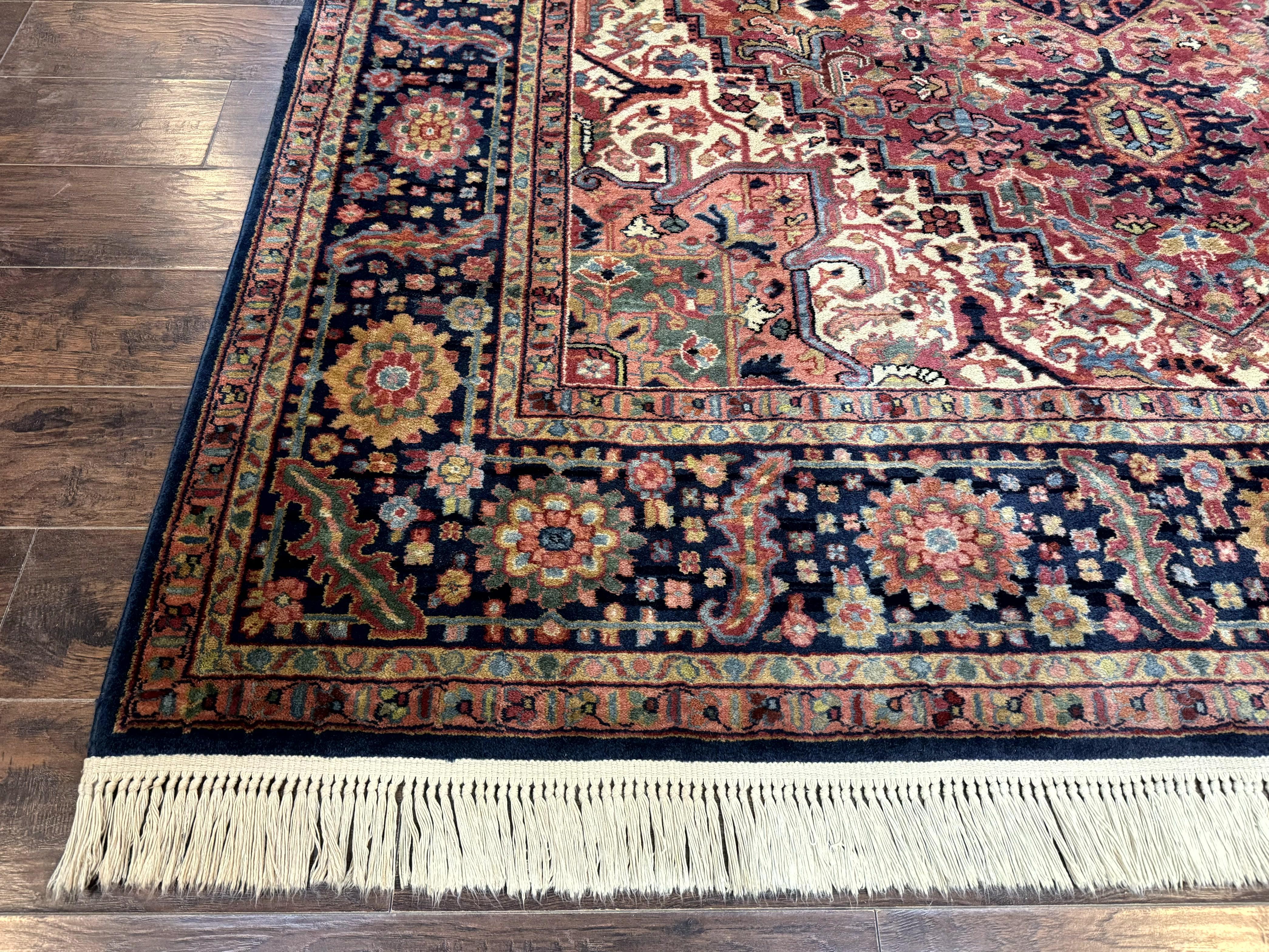 Karastan Heriz Rug 8.8 x 12, Vintage Karastan Wool Carpet, Heriz Pattern #726, Hard to Find Original 700 Series, Heriz Serapi Area Rug - Jewel Rugs