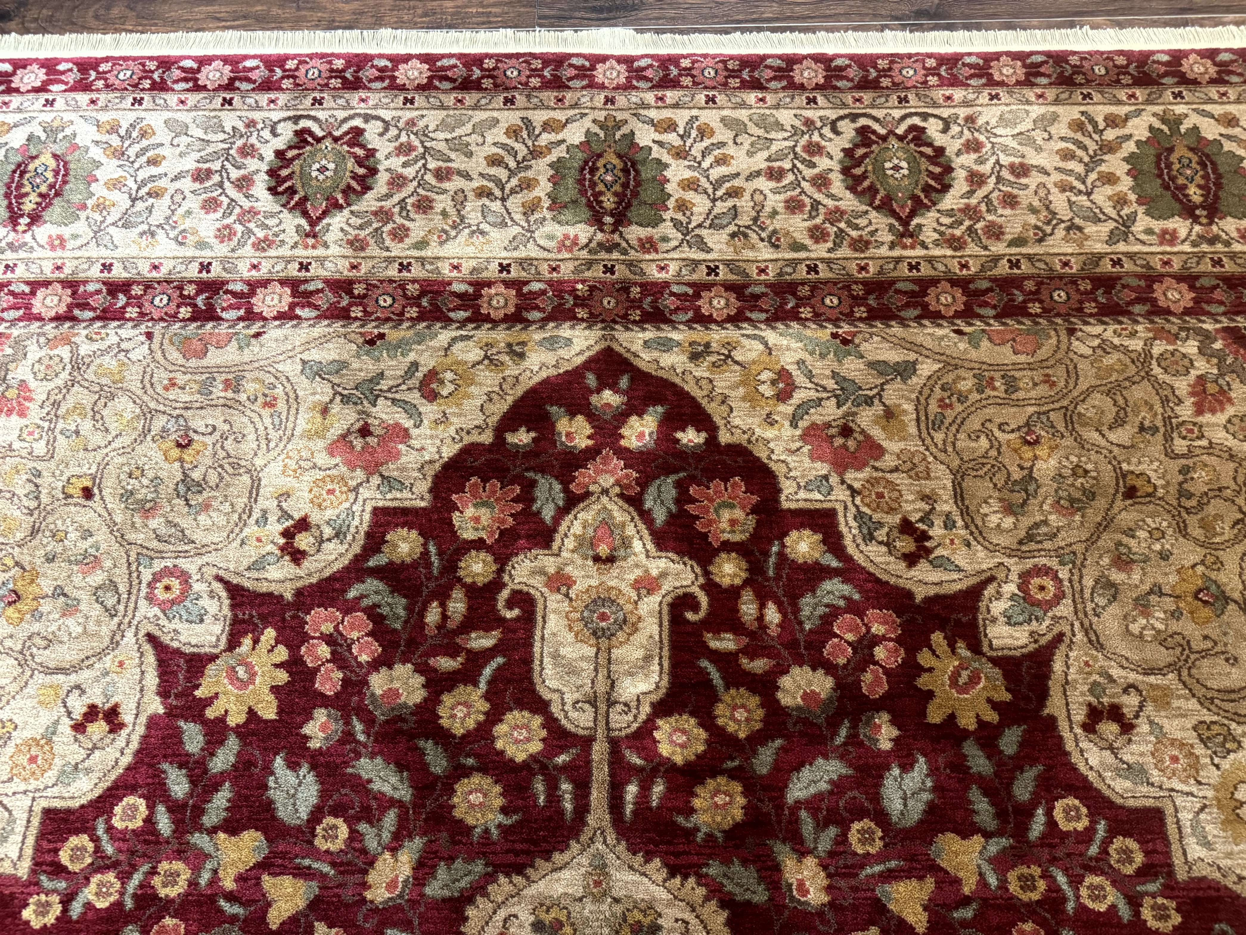 Karastan Rug 8.8 x 12, Antique Legends Royal Tabriz, Wool Pile, Vintage, Rare - Jewel Rugs