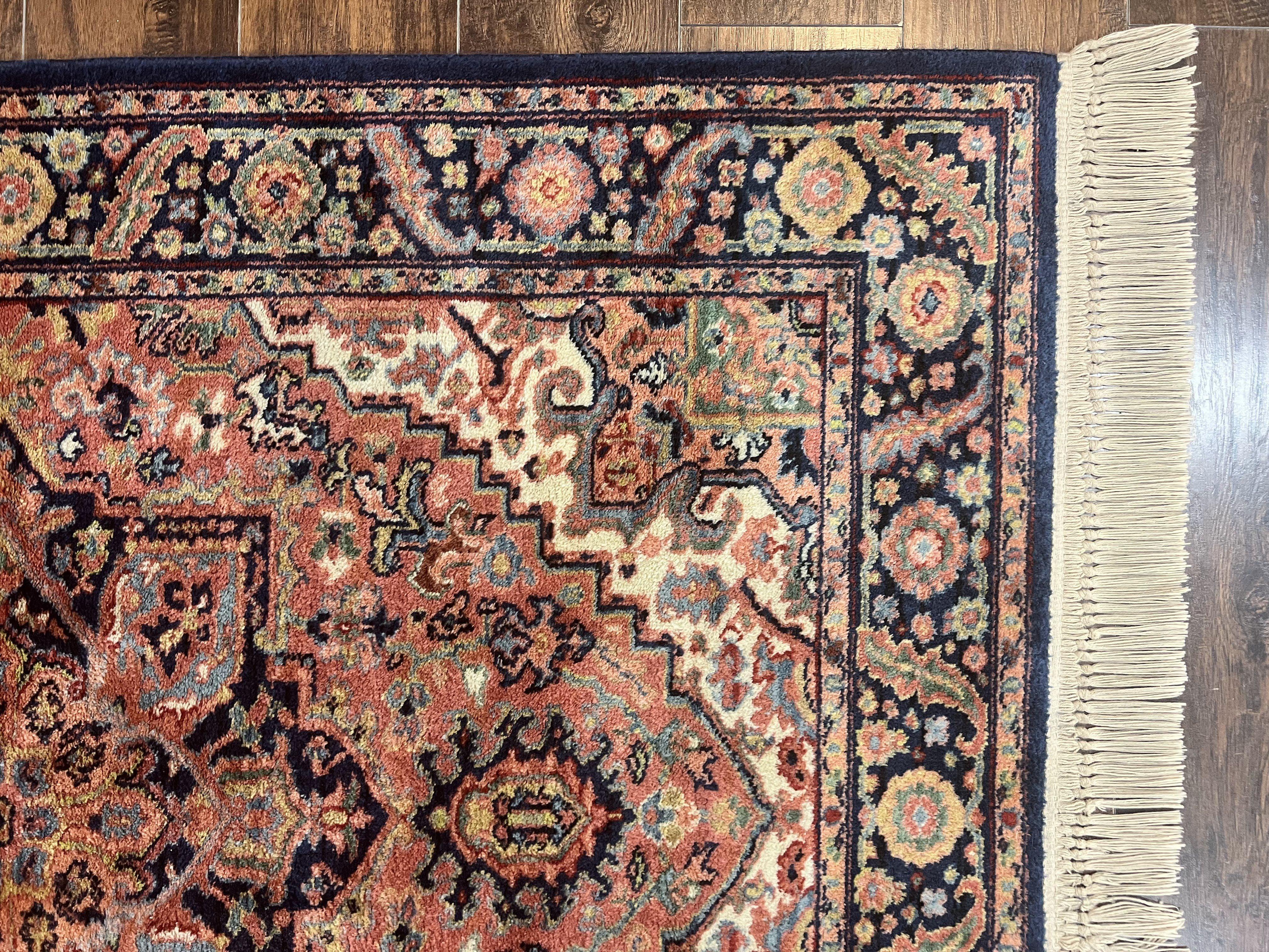 Karastan Rug 4x6, Karastan Heriz #726, Wool Pile Karastan Area Rug, Rare Hard to Find, Original 700 Series Vintage Discontinued Rug - Jewel Rugs