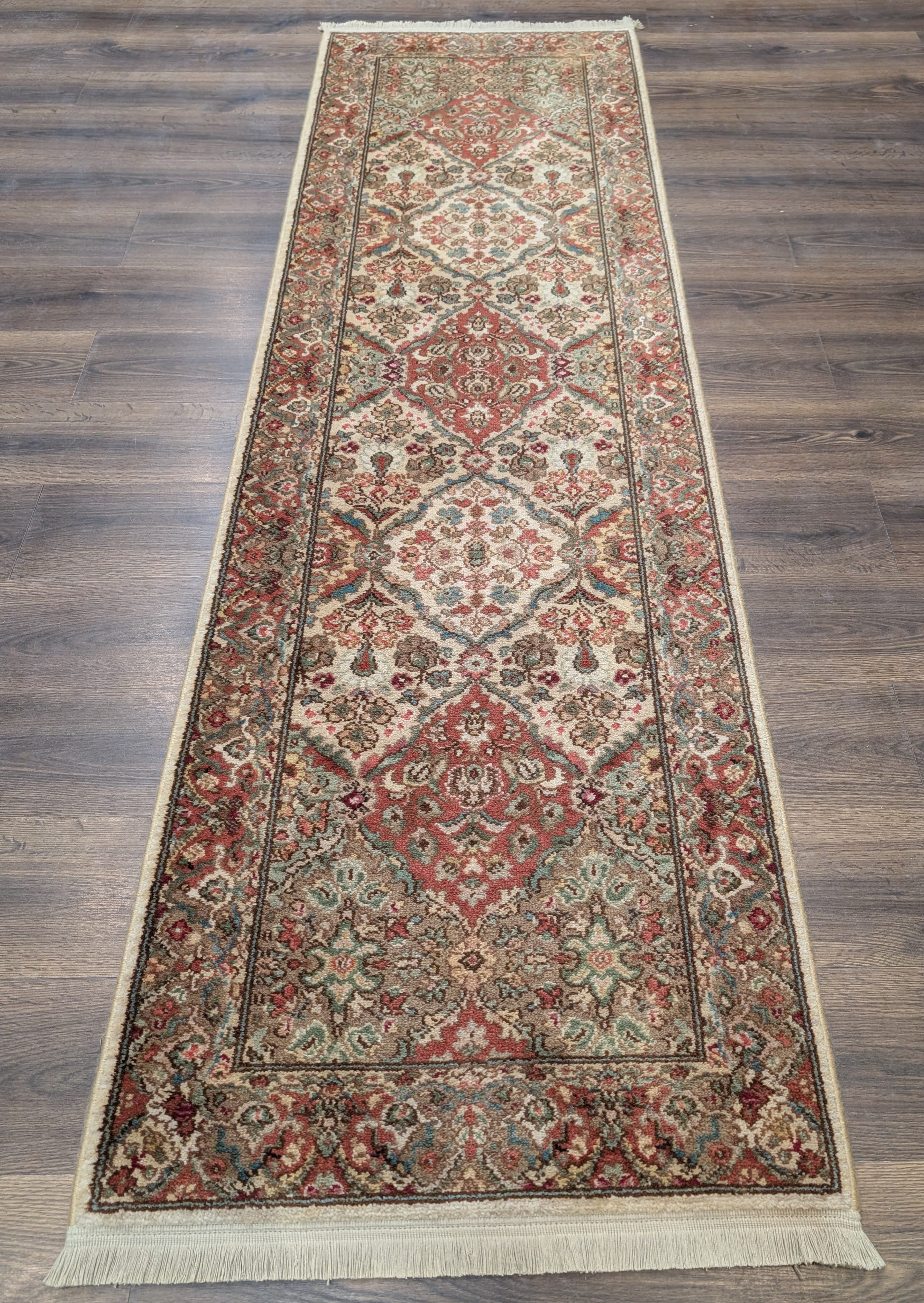 Karastan Runner Rug 2.6 x 8.6, Empress Kirman #700-719, Wool, Vintage - Jewel Rugs
