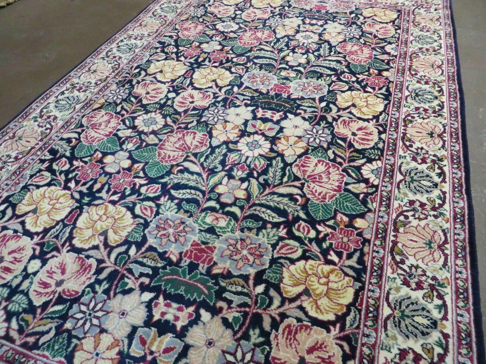 5' X 7' Vintage Handmade William Morris Arts & Crafts Wool Rug Carpet Traditional Style Home Décor - Jewel Rugs