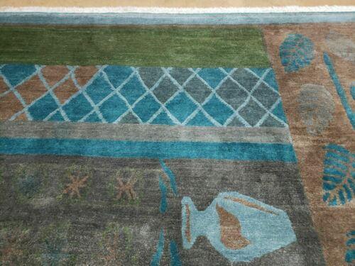 9' X 11' Tufenkian Handmade Tibetan Nepal Wool Rug Decorative Rug Wow - Jewel Rugs