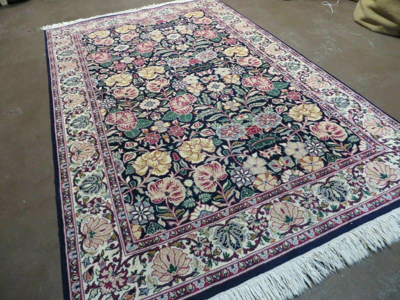5' X 7' Vintage Handmade William Morris Arts & Crafts Wool Rug Carpet Traditional Style Home Décor - Jewel Rugs
