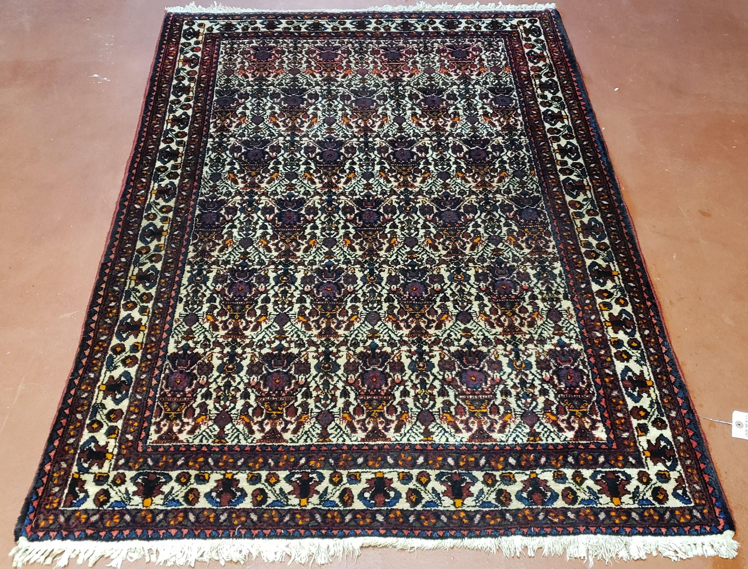 Persian Afshar Rug 4x5 - Jewel Rugs
