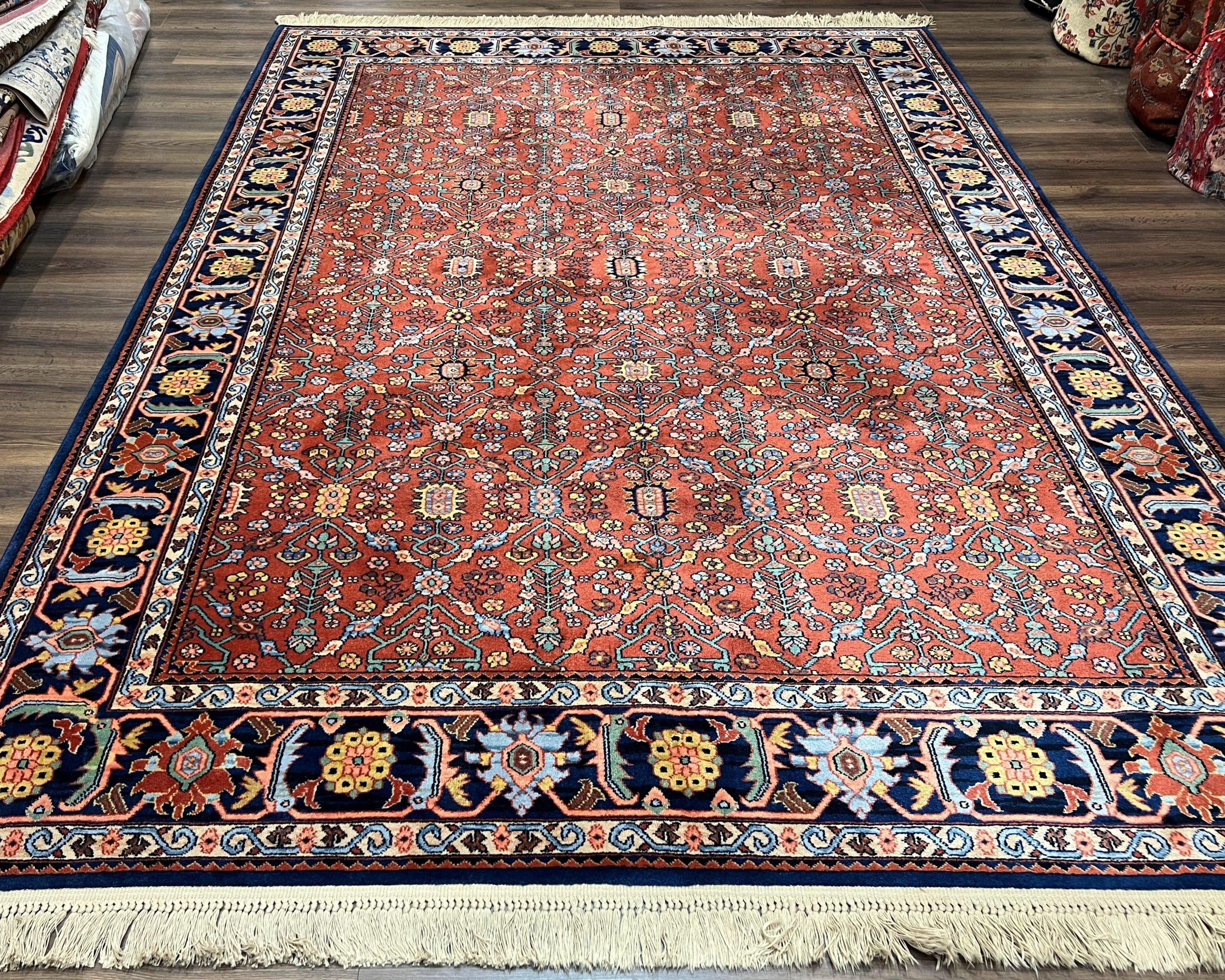 Vintage Karastan Rug, 8.8 x 12 Karastan Serapi Pattern #729, Original Karastan Collection, Wool Karastan Carpet, 700 Series, Discontinued - Jewel Rugs