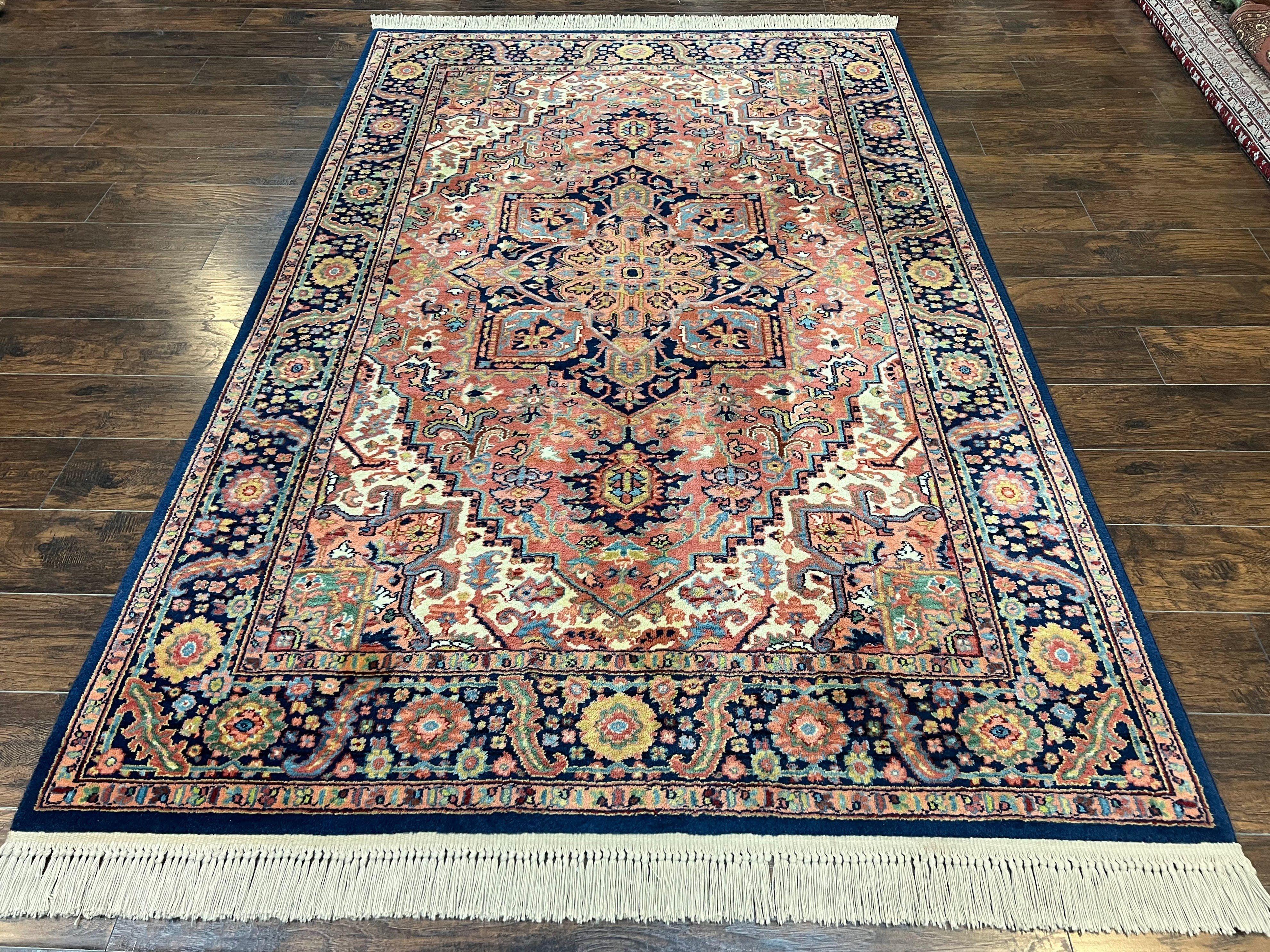 Karastan Heriz Rug 5'9" x 9', Vintage Karastan Wool Carpet Heriz Pattern #726, Rare, Hard to Find, Original 700 Series, Heriz Serapi Rug - Jewel Rugs