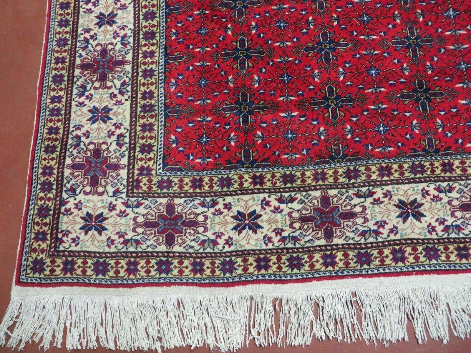 6' X 10' Vintage Handmade Turkish Sevas Kayseri Wool Rug Carpet Nice - Jewel Rugs