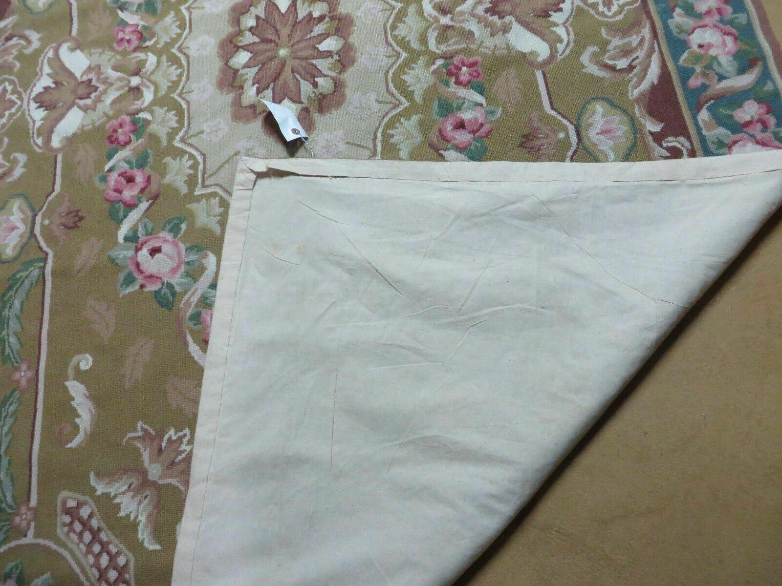 5' X 8' Handmade French Aubusson Savonnerie Design Needlepoint Rug Nice - Jewel Rugs