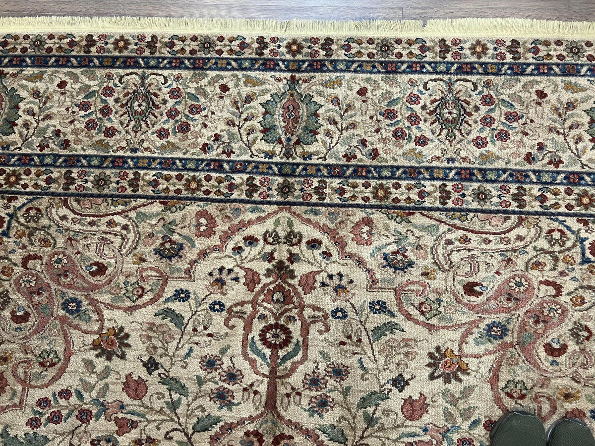 8.8 x 10 Karastan Tabriz Medallion Rug 900909, Karastan Samovar Teaw