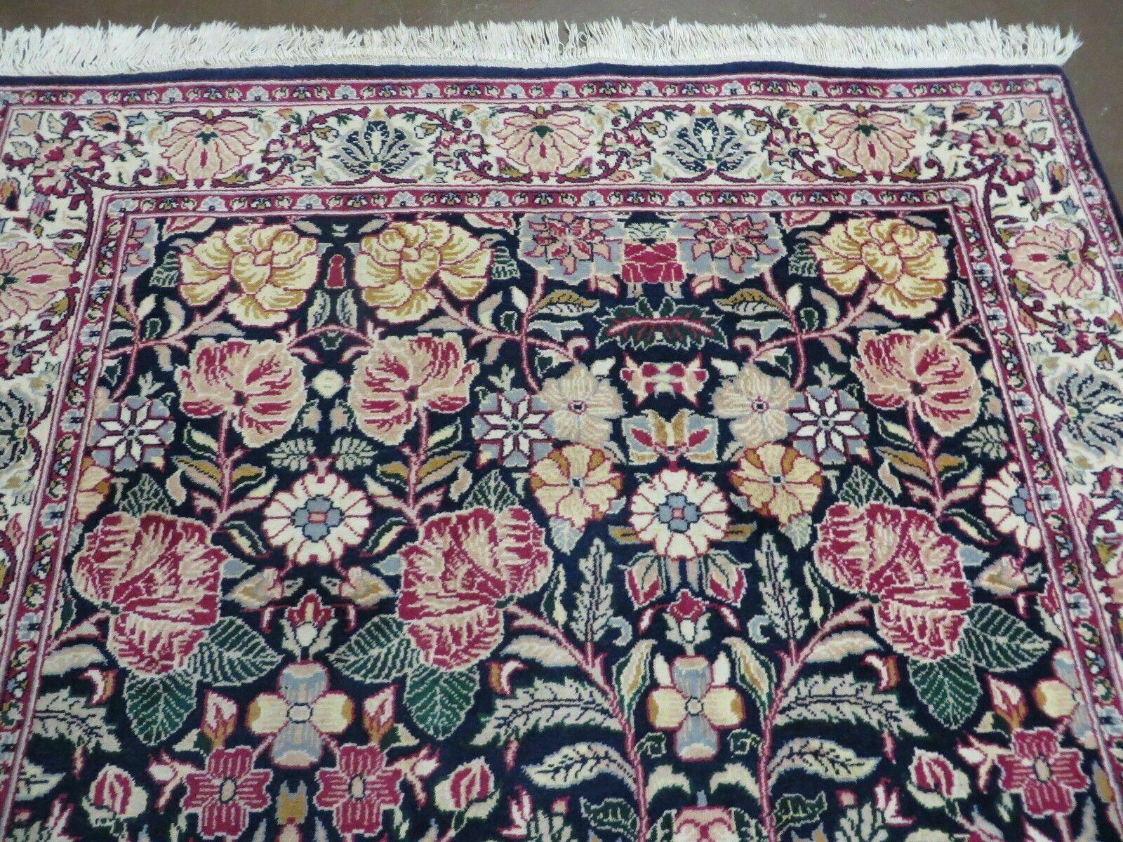 5' X 7' Vintage Handmade William Morris Arts & Crafts Wool Rug Carpet Traditional Style Home Décor - Jewel Rugs