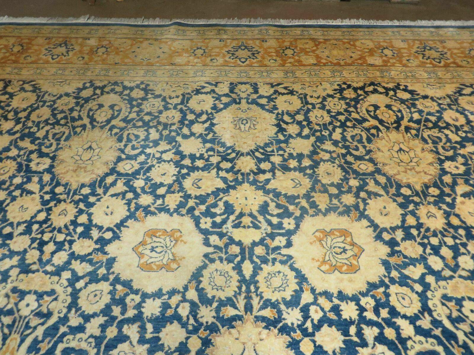 10' X 13' Vintage Handmade Fine Pakistan Wool Rug Carpet XLarge Nice - Jewel Rugs