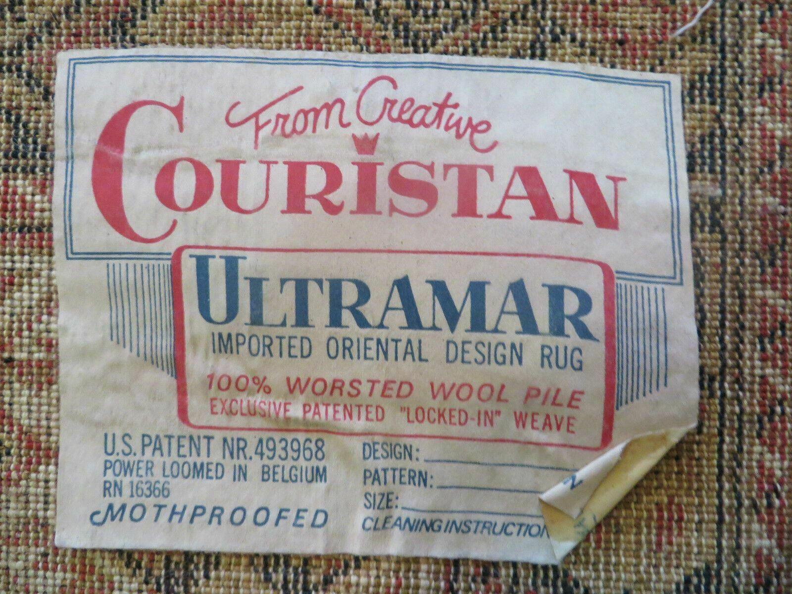 Couristan Rug 10x14, Large Belgium Power Loomed Wool Carpet 10 x 14 ft, Brown Tan Cream Oriental Rug, Living Room Rug, Large Area Rug - Jewel Rugs